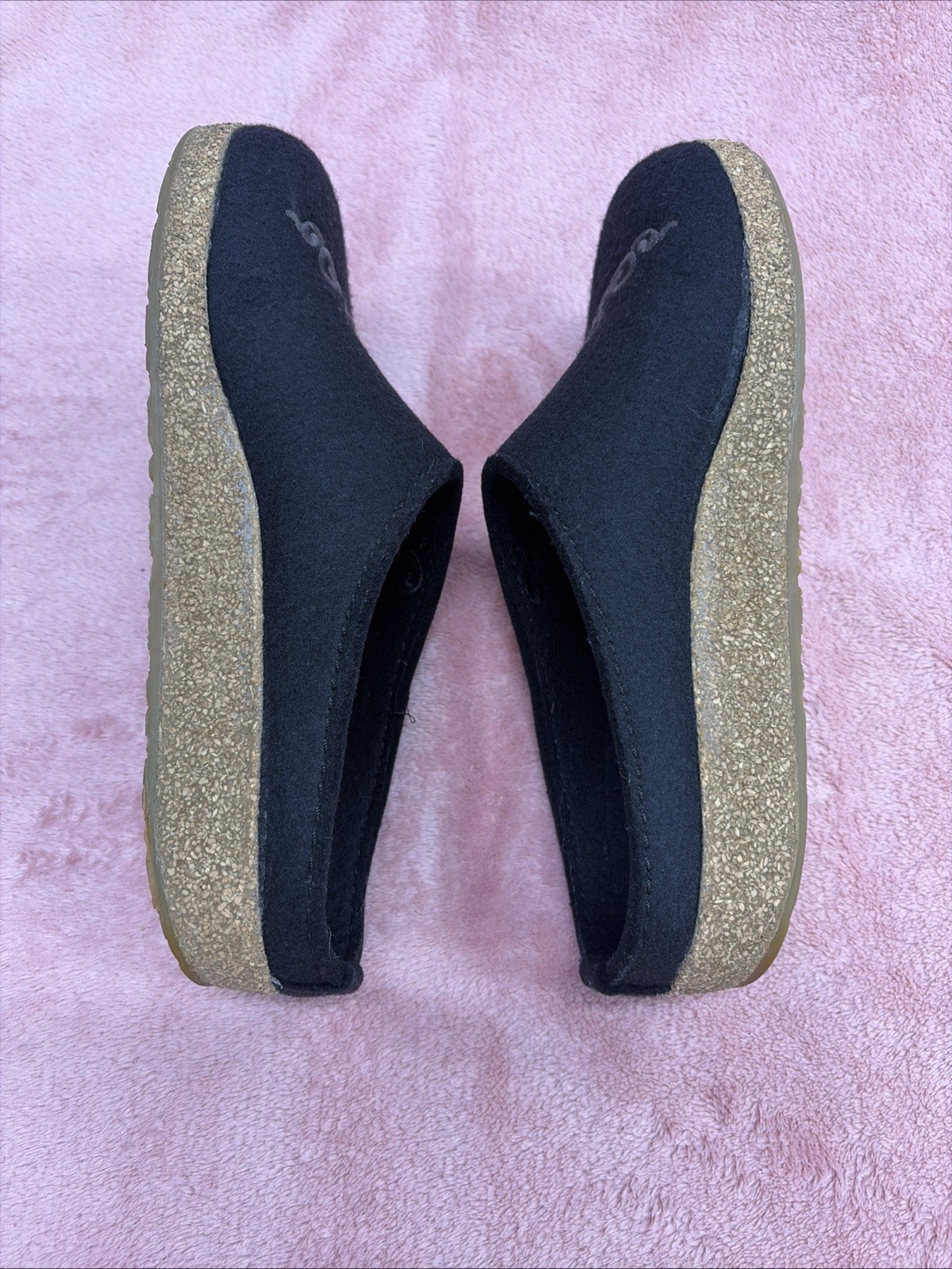 Haflinger Grizzly Symphony Black Size 41 Wool Women’s Shoes