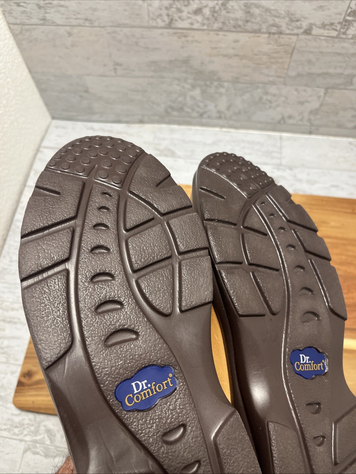 Dr Comfort Paradise Women’s Sz 8.5 M Saddle Tan Leather Diabetic MJ Shoes – NEW