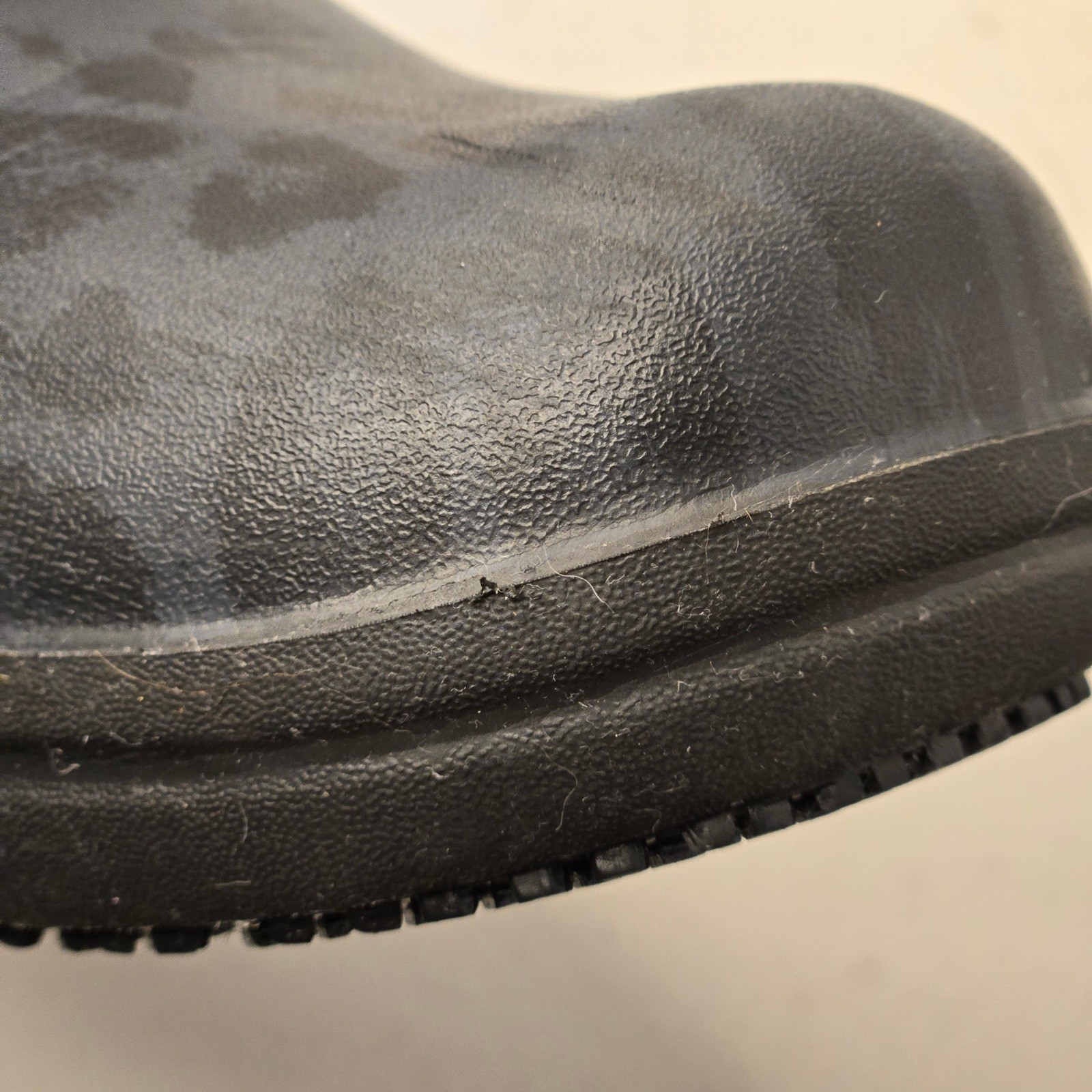 Crocs Neria Pro II Work Clogs Womens 9 Black Leopard Slip Resistant Nursing Shoe
