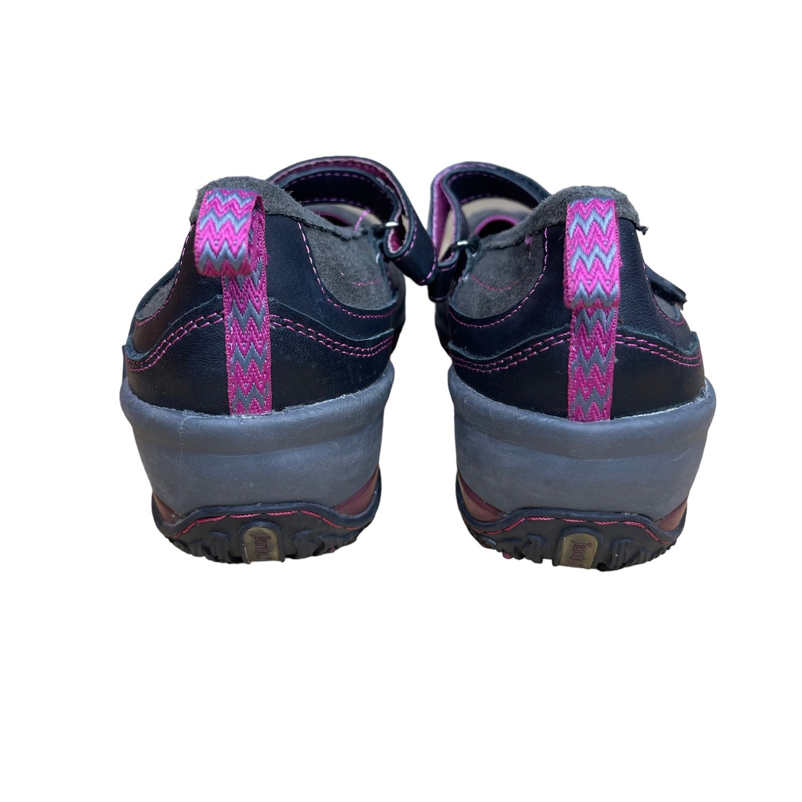 Jambu Formosa Womens 9.5 M Shoes Black Casual All Terra Design Wedge Adjustable
