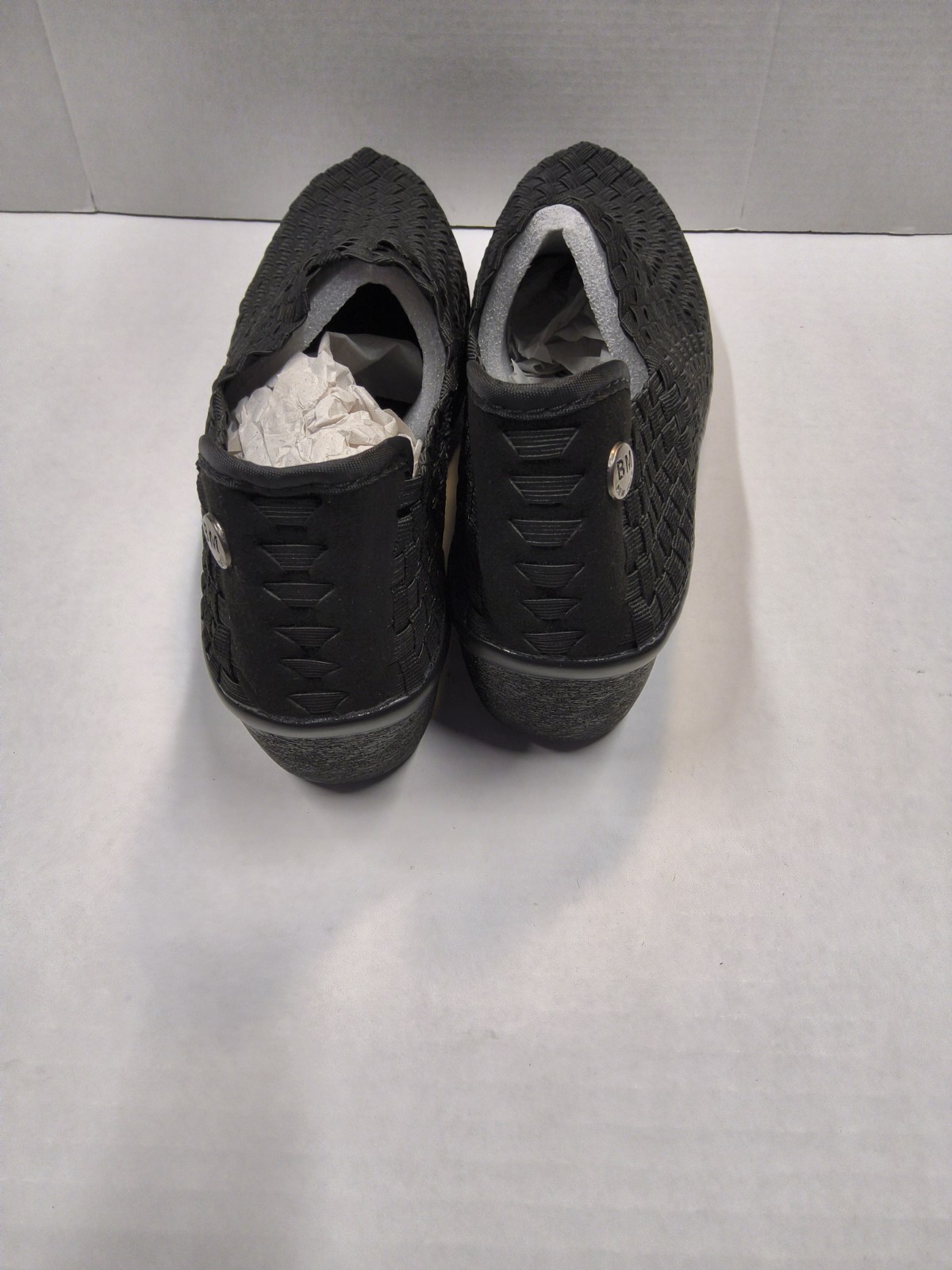 Bernie Mev Woven Shianne Black Shoes size 36