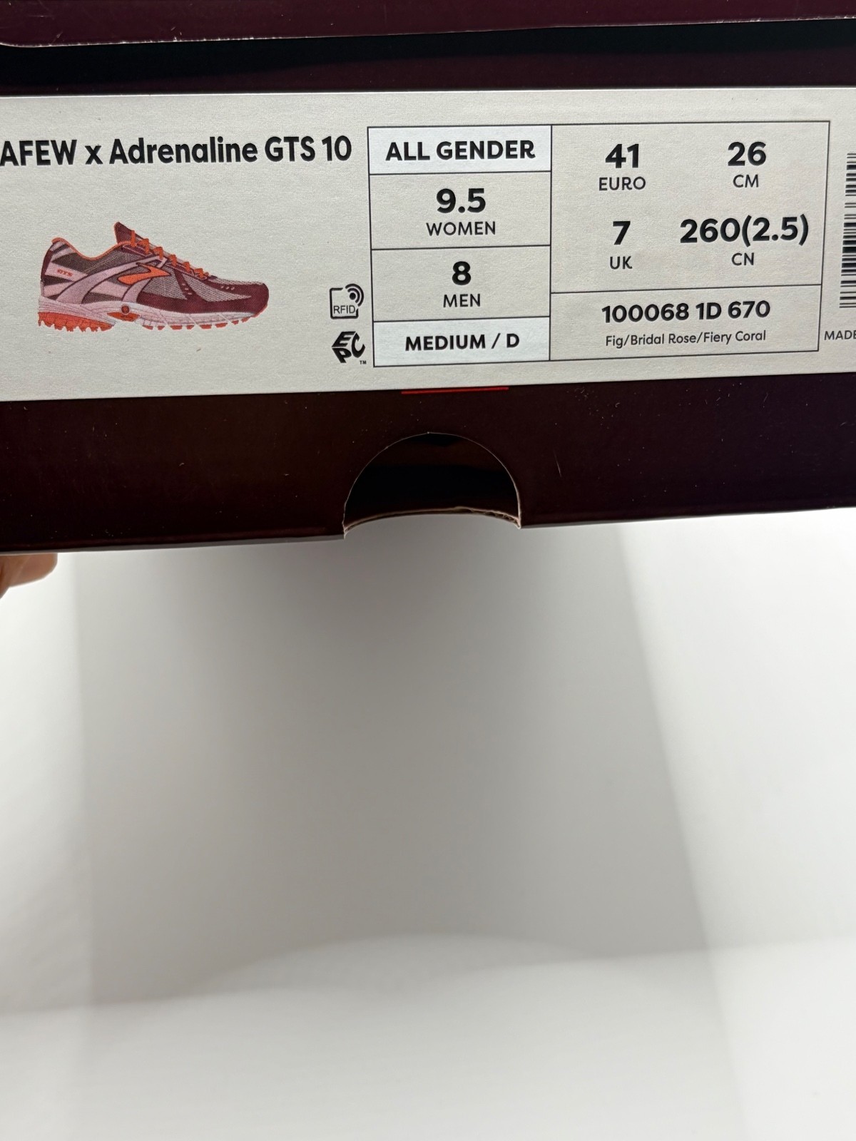 BROOKS X AFEW ADRENALINE GTS 10 TWAGD