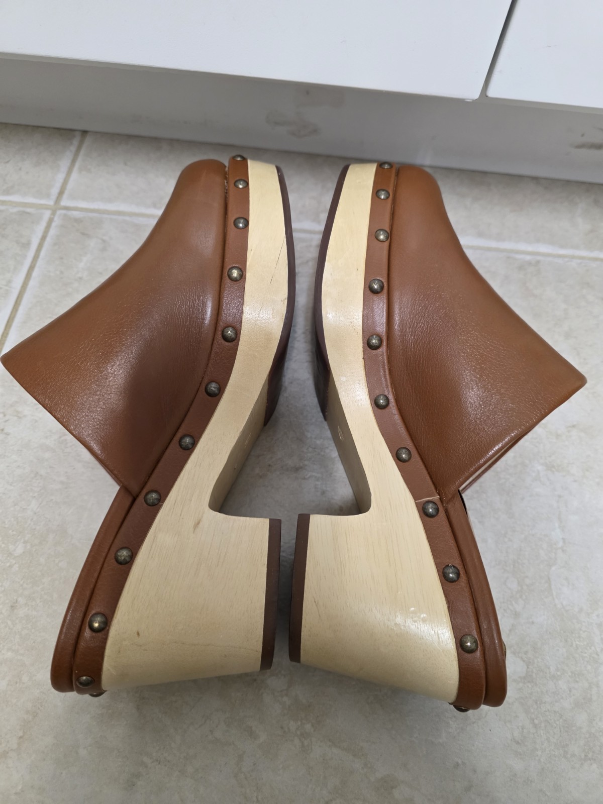 NEW!THE ODELLS SEIRRA CLOG Saddle Sz 40-9