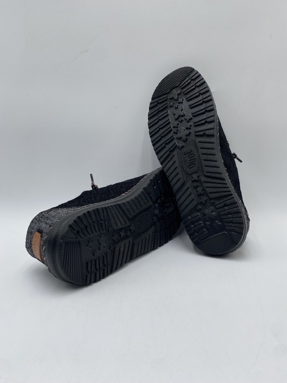 Hey Dude WENDY BOHO KNIT Women’s NEW Casual Loafer Black Multiple Sizes