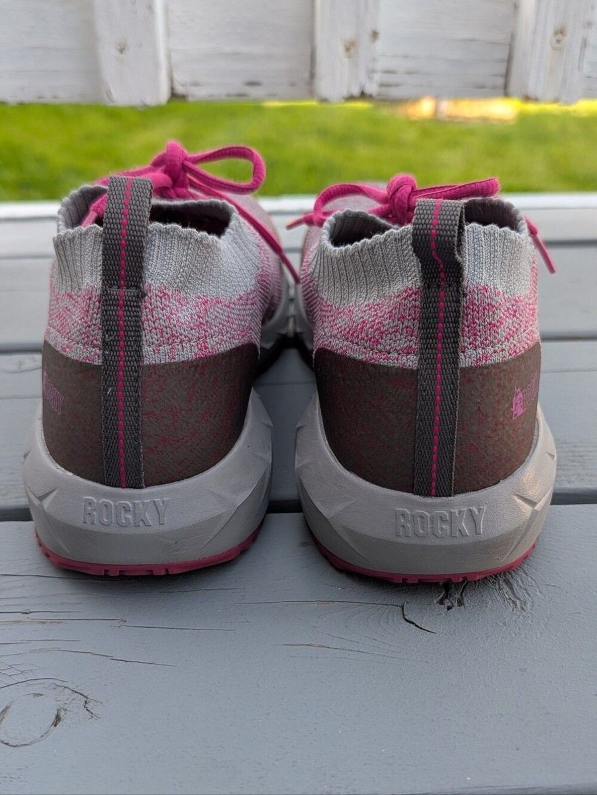 Rocky Safety Toe Work knit Women’s Composite Sneaker Woman’s Sz 10 M