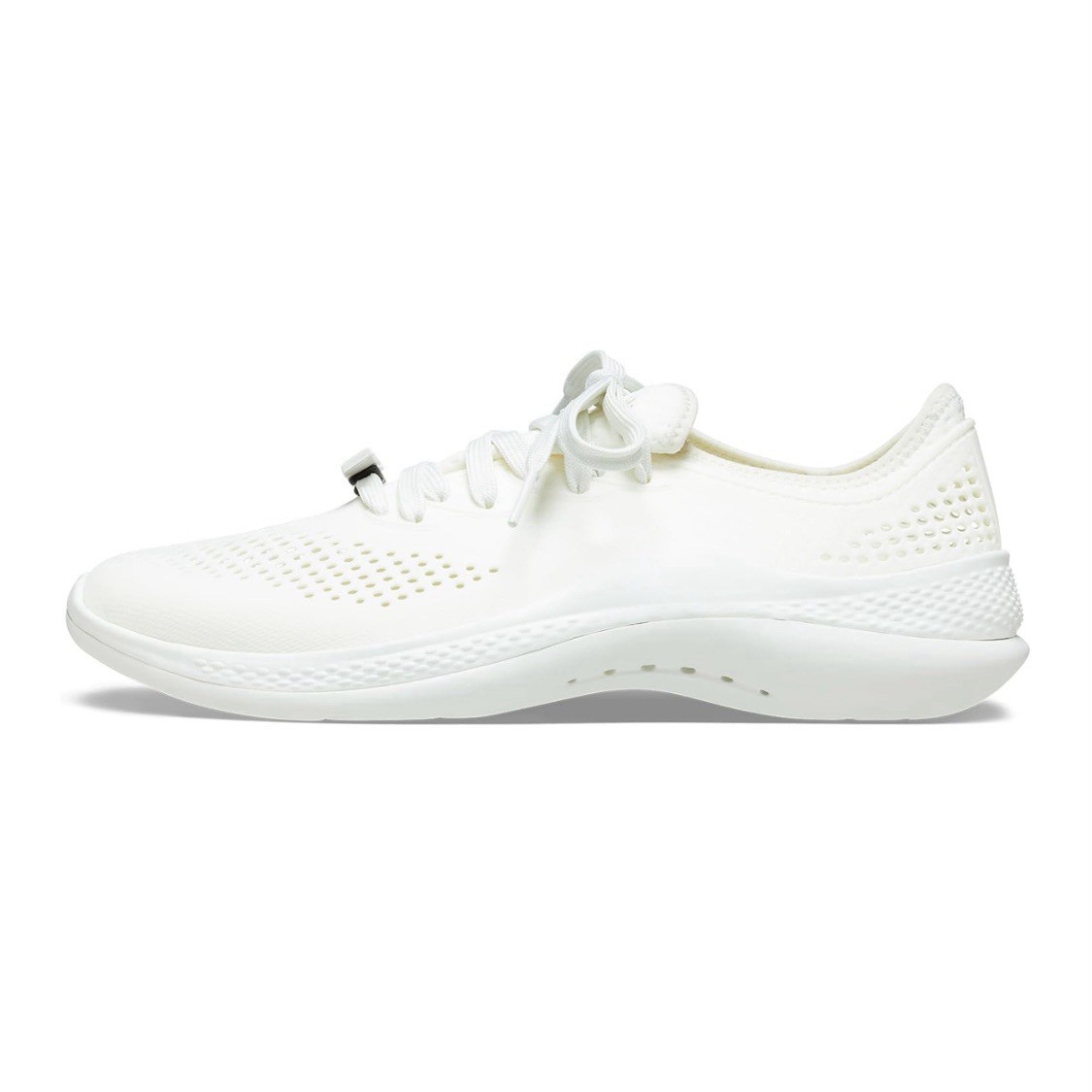 NEW Crocs Women’s Size 9 Sneakers Literide 360 Pacer Shoes Walking Almost White