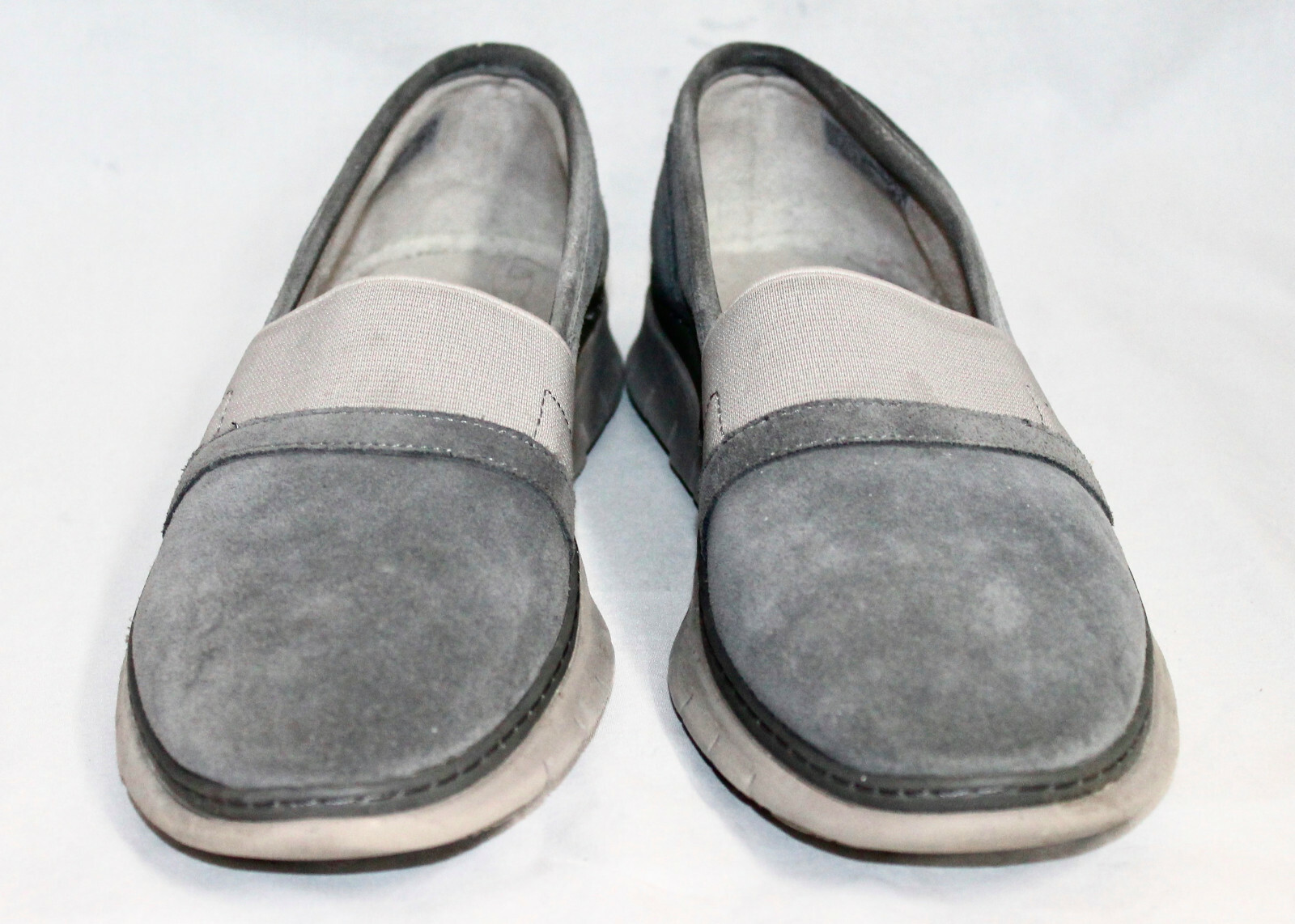 VIONIC Kristi Suede Slip Ons Wo’s 8.5M Eu 40 Gray