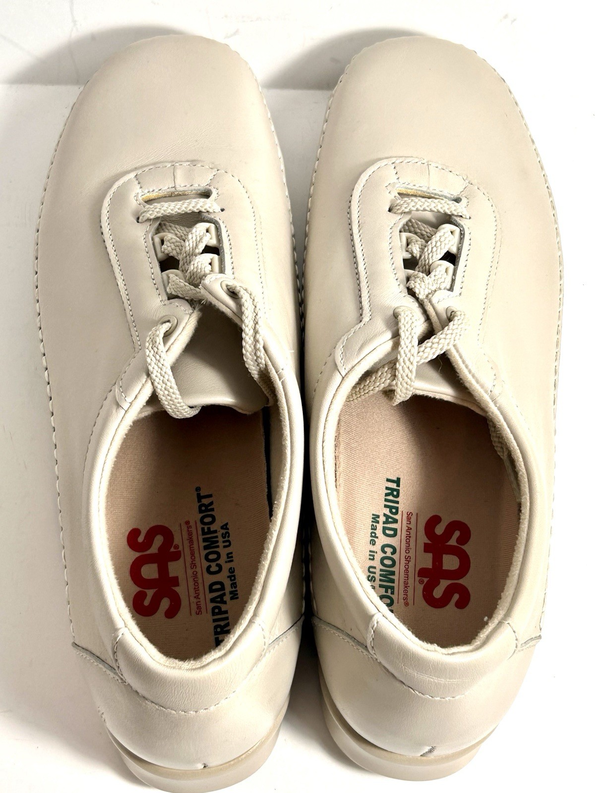 SAS Free Time Mocha 10N Women’s Shoes Open Box • 100% Leather • Tripad USA