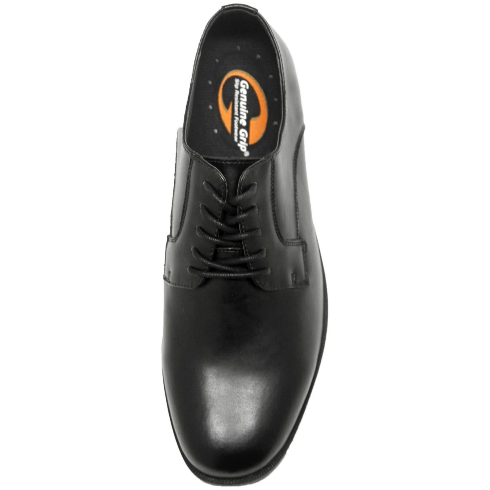 GENUINE GRIP Women’s Slip Water Resistant Work Formal Black Service Shoes gg