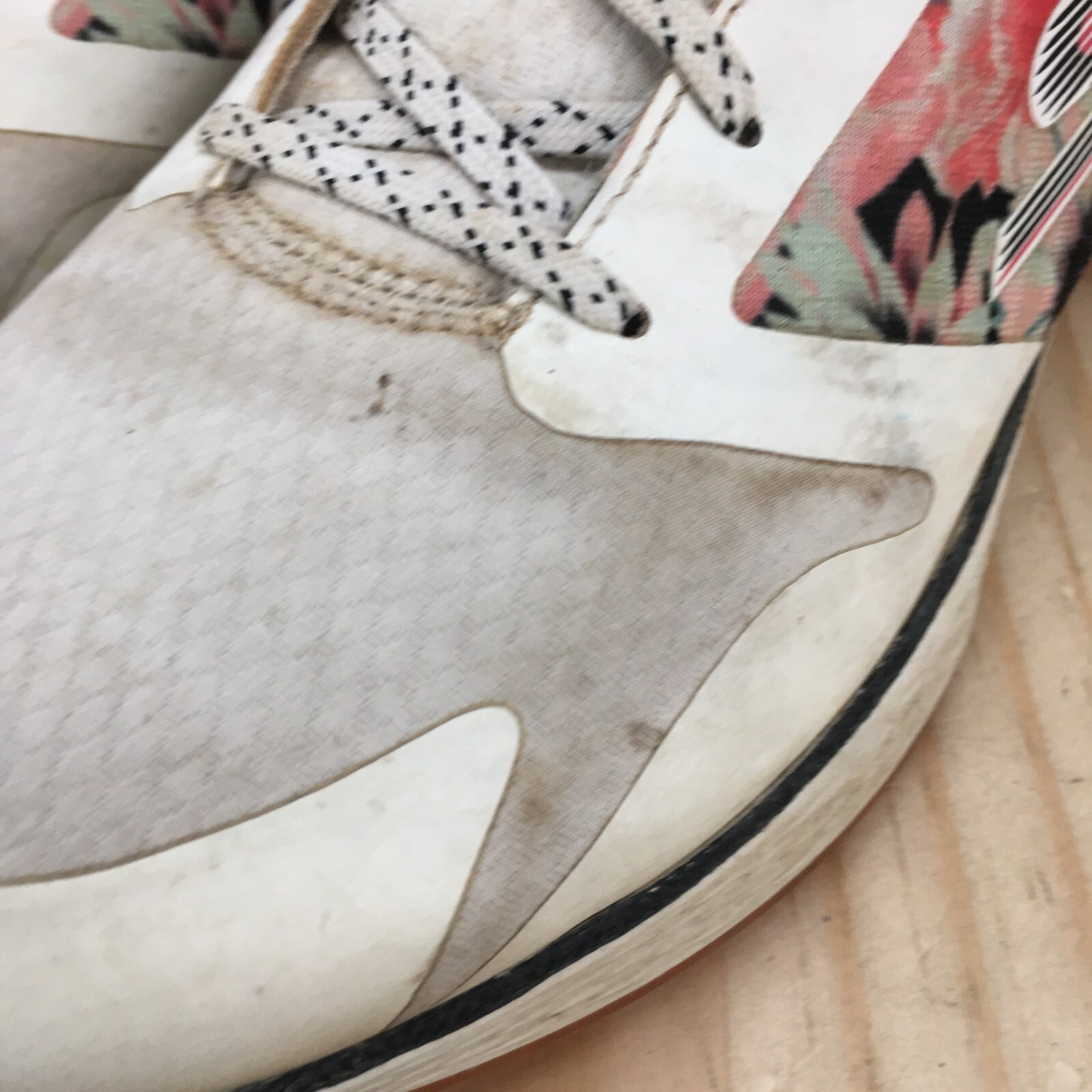 Skechers Shoes Womens 9.5 Golf Birdie Golf Sneakers White Floral Print Low 14854