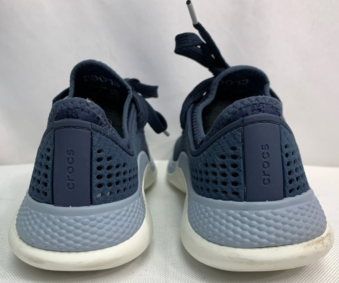 Crocs LiteRide 360 Pacer Navy Blue 206705 Women’s Size 6 Shoes Sneakers