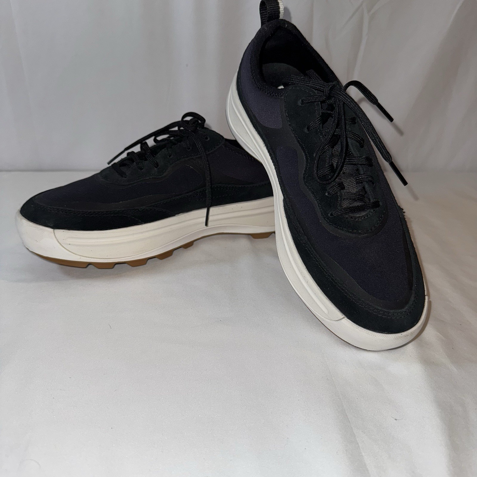 Sorel Ona 503 Low Black Jet Women’s Shoe Textile/ Suede Sz 10