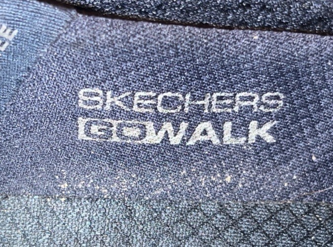 Skechers Slip Ins Go Walk Navy Blue Women’s Sz 8.5 Walking Shoes Cushion Comfort