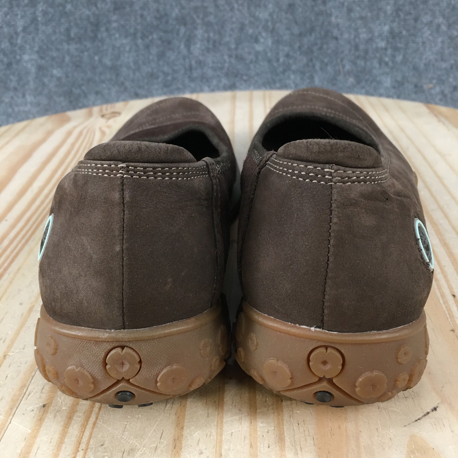 Timberland Shoes Womens 8.5 Ballet Flats Slip On Round Toe Casual Leather Brown