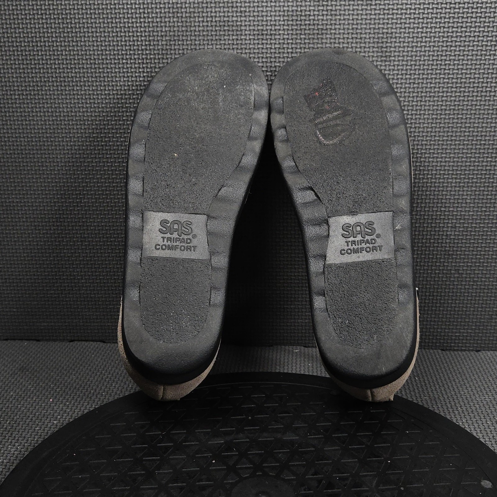 SAS Tripad Comfort Mary Jane Shoes Womens Size 6.5 W Brown Suede Comfort Flats