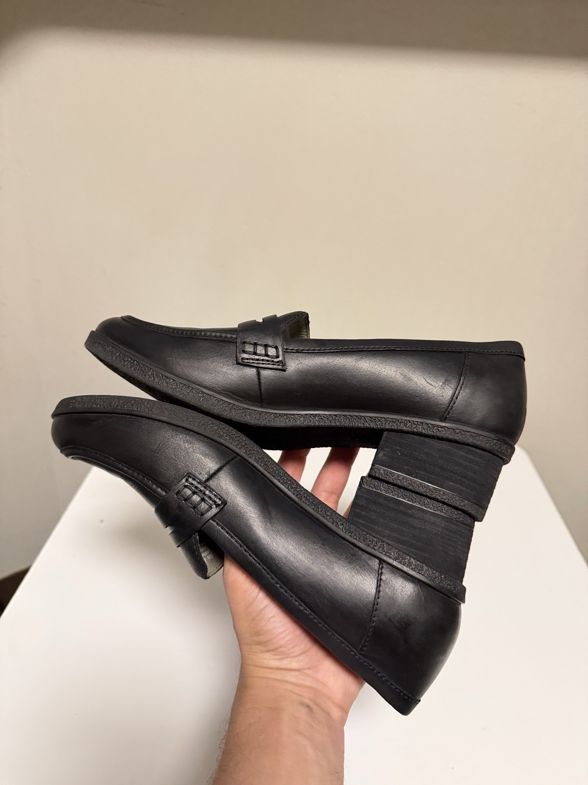 Dansko Danica Black Waterproof Burnished Loafer Women’s EU 40 US 8.5-9