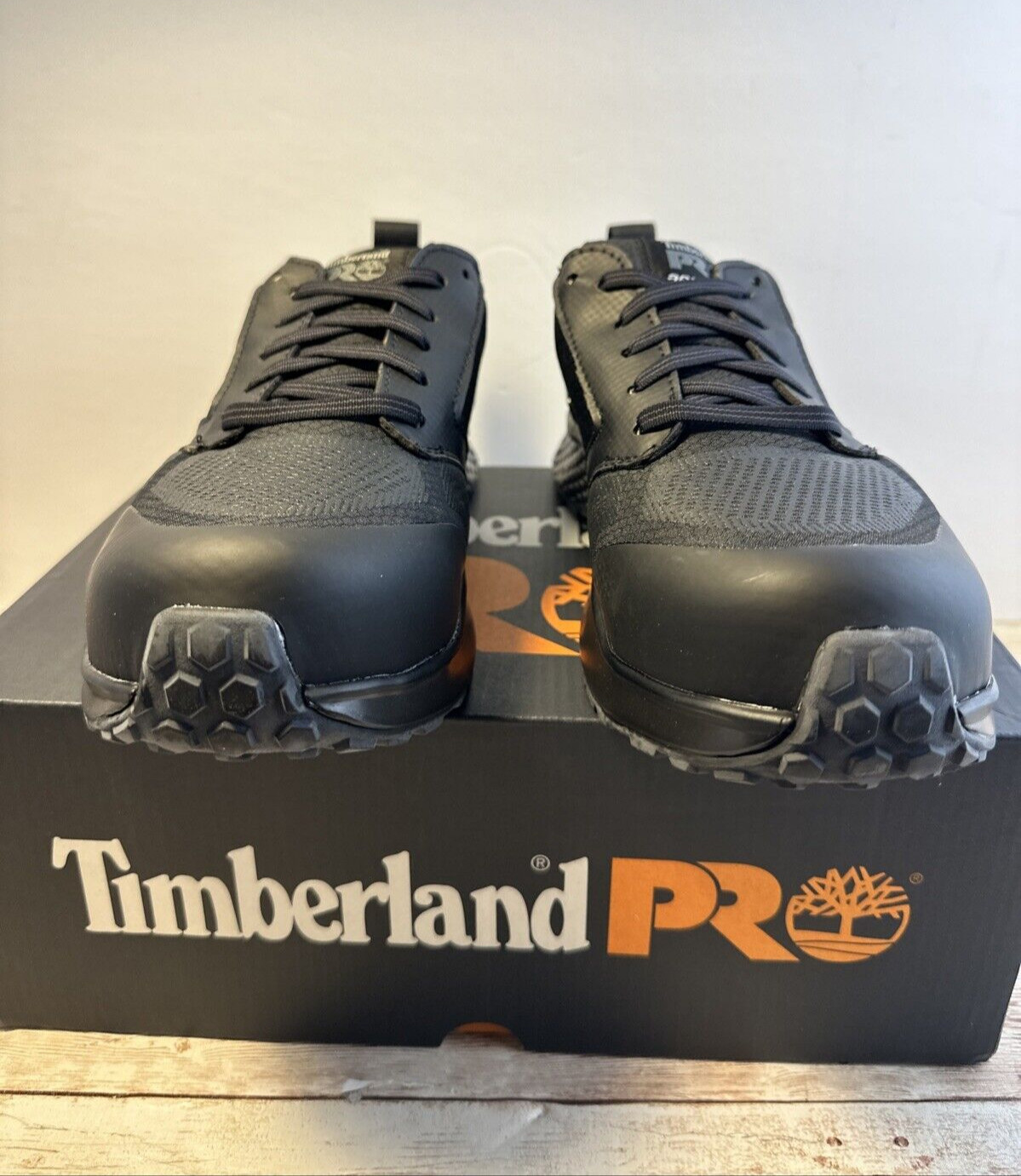 Women’s Timberland PRO Reaxion Composite Safety Toe Black Size 8.5 NIB A21PY