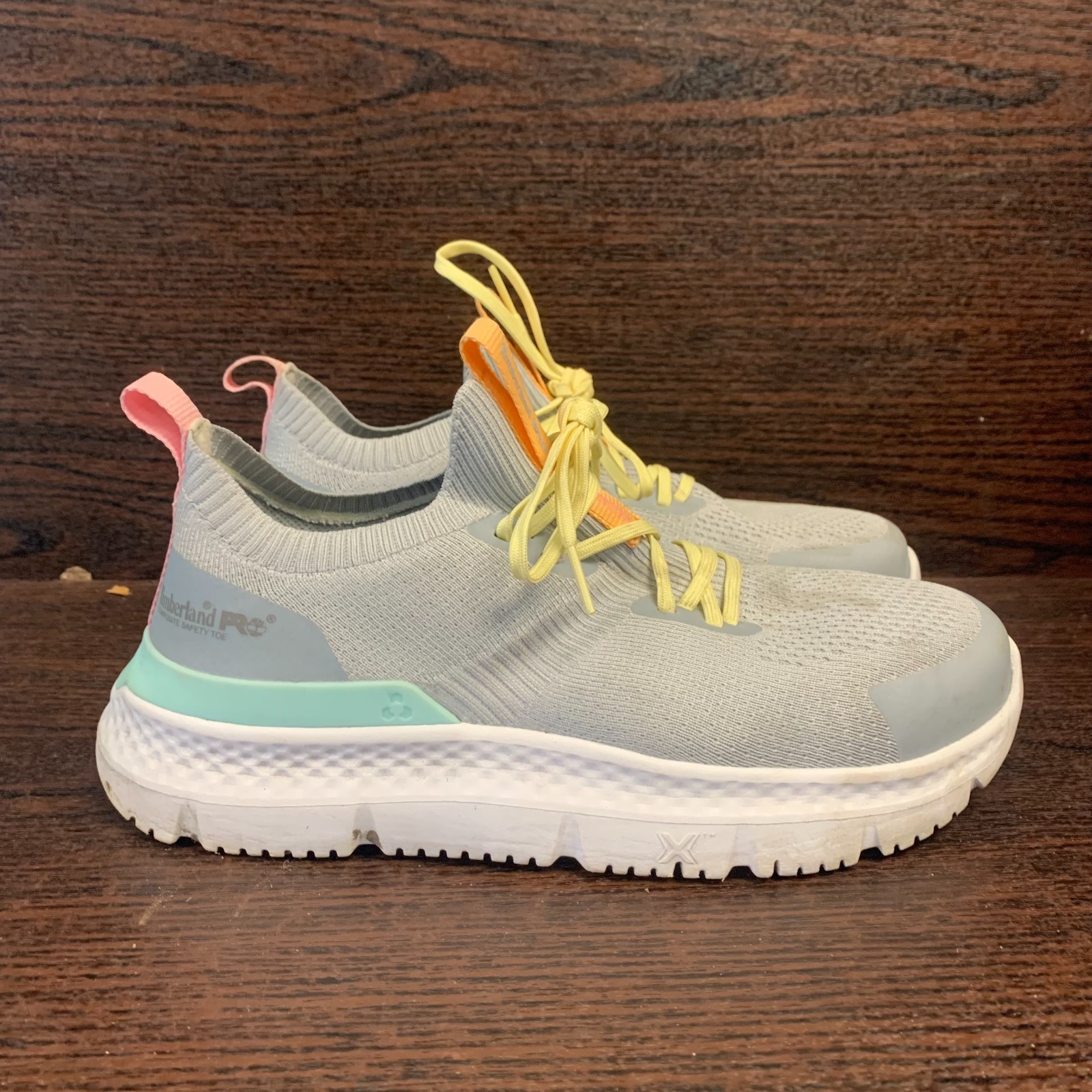Timberland PRO Women’s Setra Composite Toe Sneakers Size 7.5 Gray ReBOTL Safety