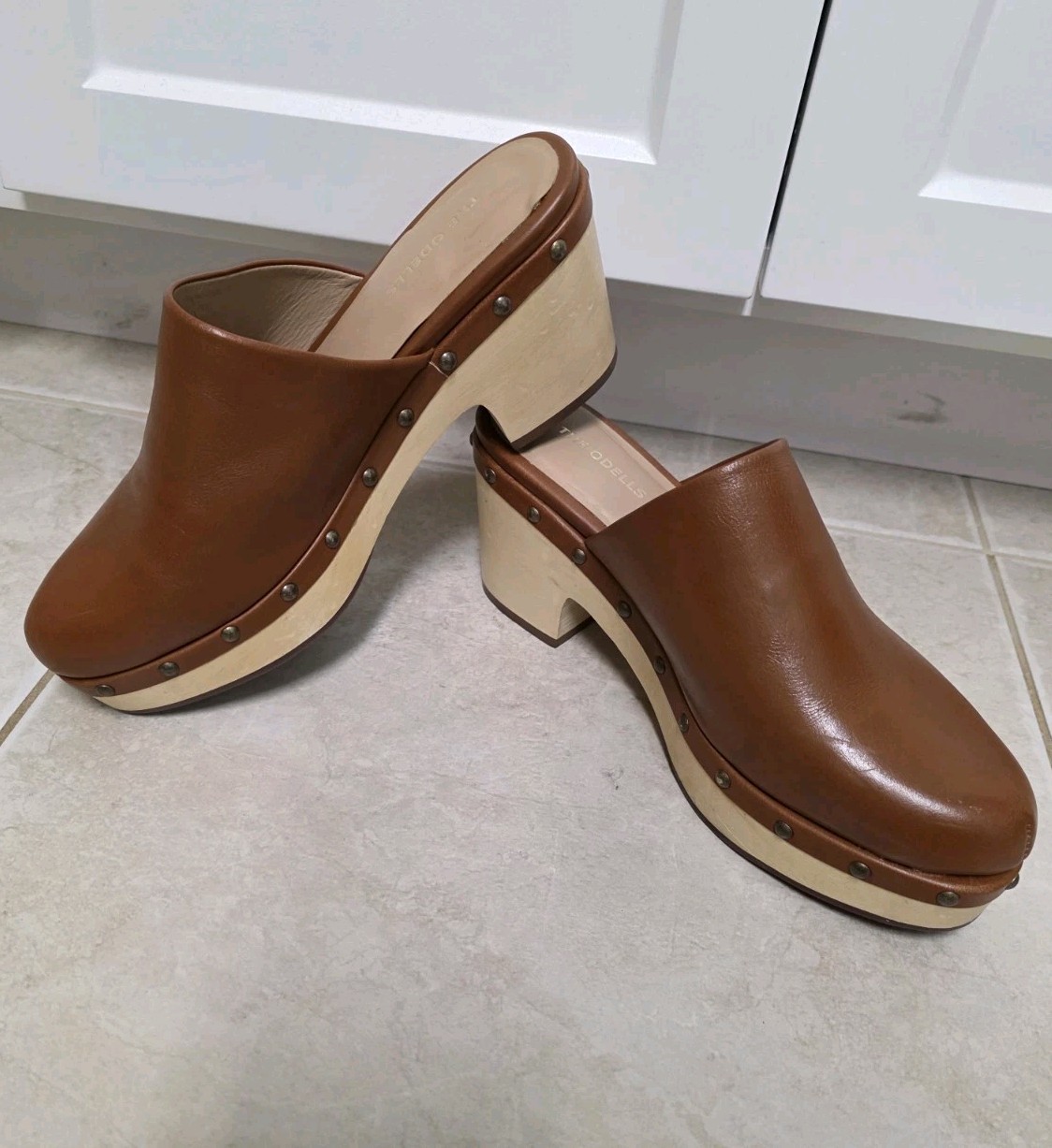 NEW!THE ODELLS SEIRRA CLOG Saddle Sz 40-9
