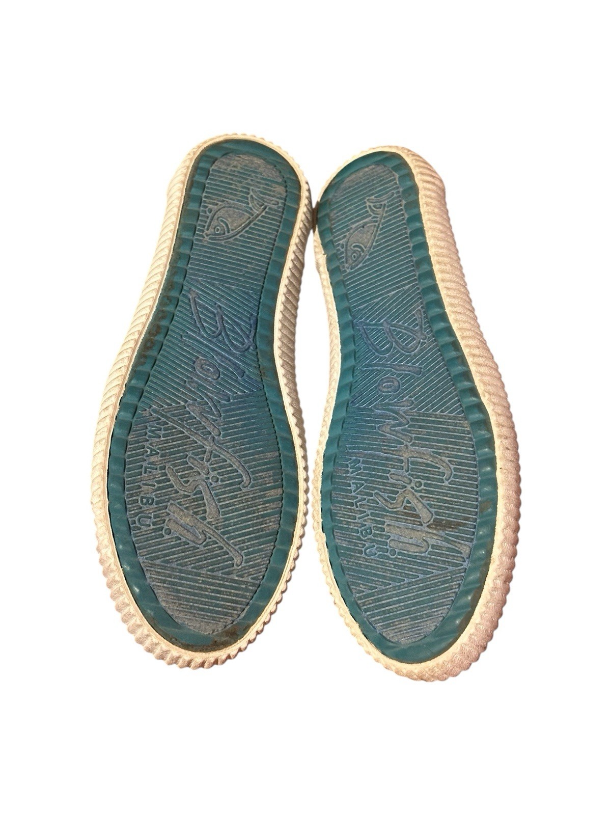 Women gray slip on Blowfish Malibu size 8 1/2 beach casual