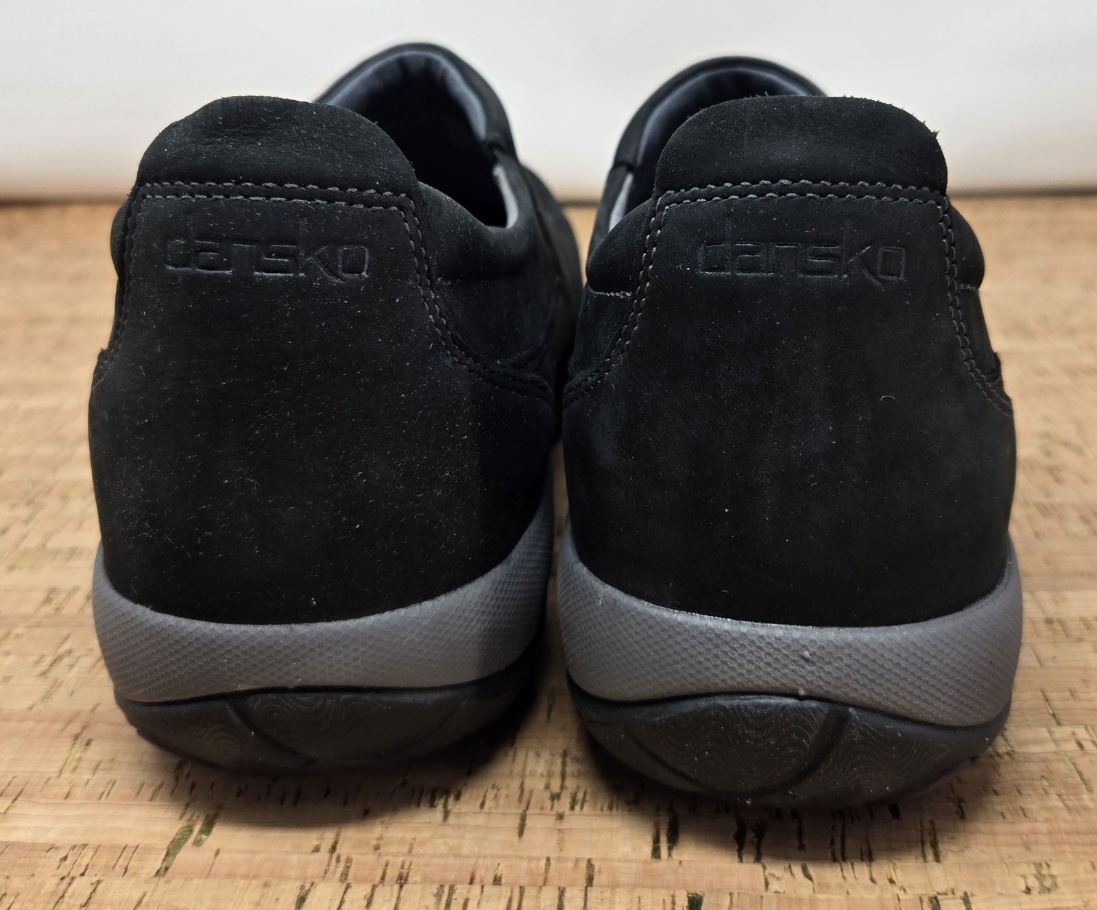 DANSKO Patti Shoes Womens 10.5-11 EU 41 Black Nubuck Leather Slip-on Mary Jane