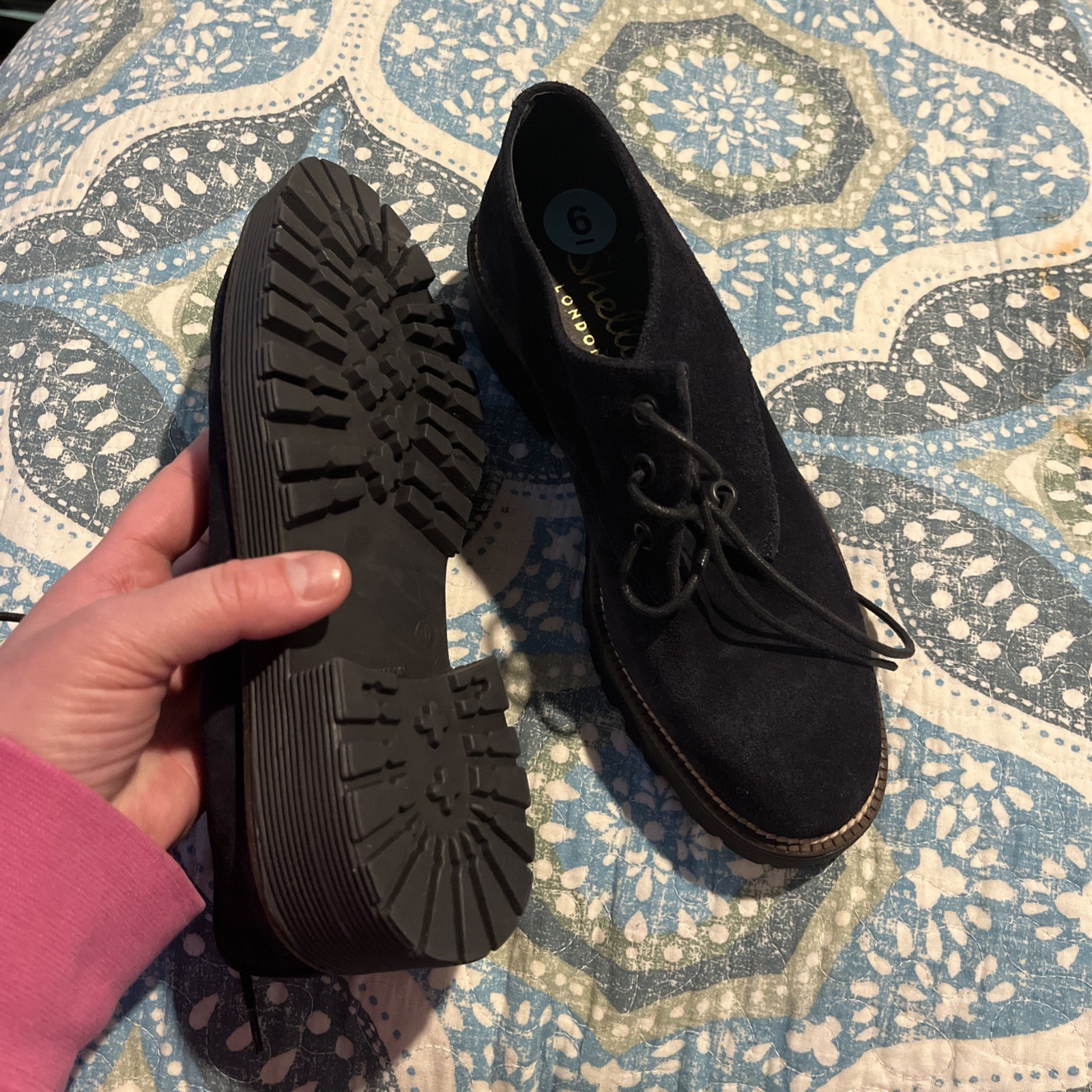 Shellys London Woman’s Platform Shoes Size US6 Brand New No Box