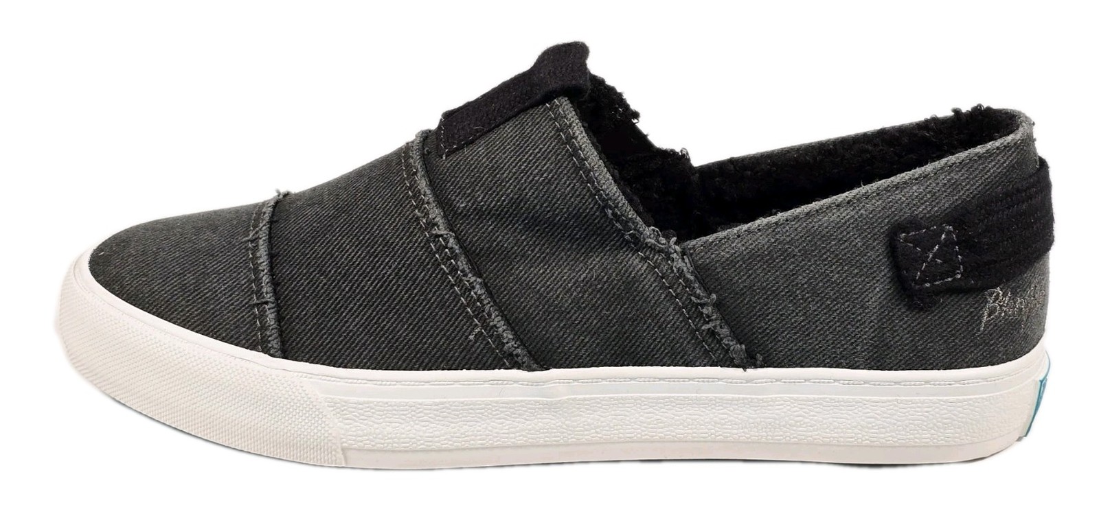 Blowfish Malibu URO SHR Black Hipster/Smoked Twill Women’s Sneakers Size 7.5