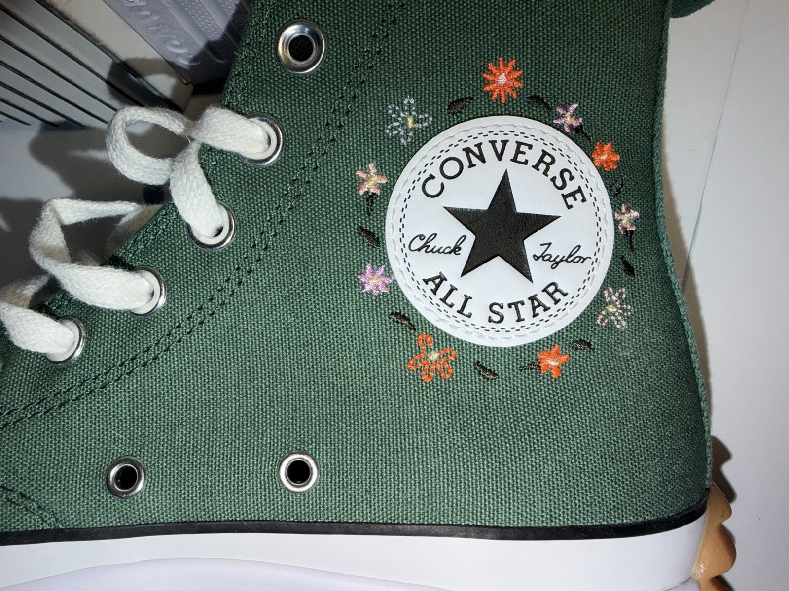 NEW Women’s CONVERSE Run Star Hike Little Flowers Stars A11562C Shoes FREE SHIP