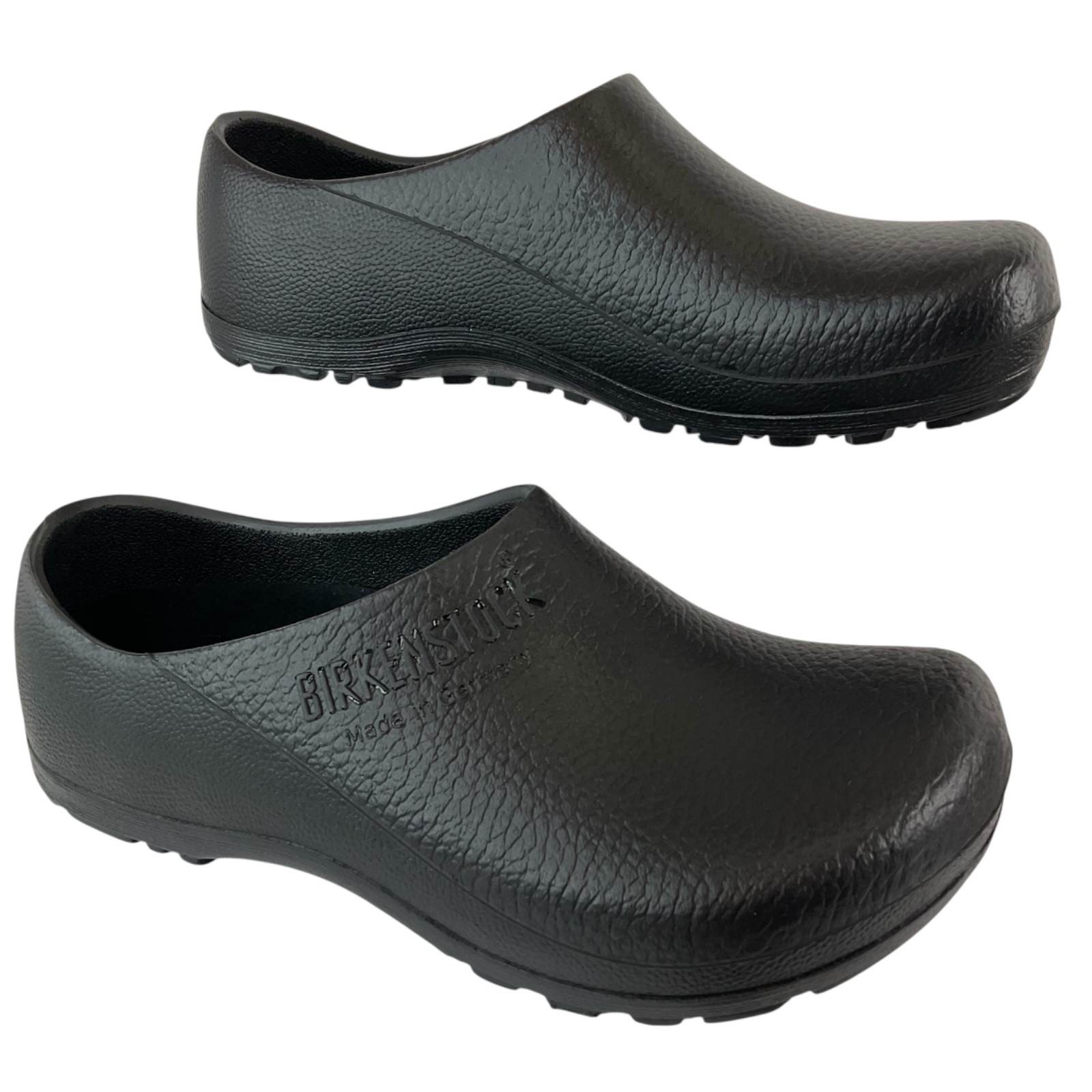Birkenstock Shoes W Sz 9 M Sz 7 Black Profi-Birki Comfort Slip On Clog Nwob $93