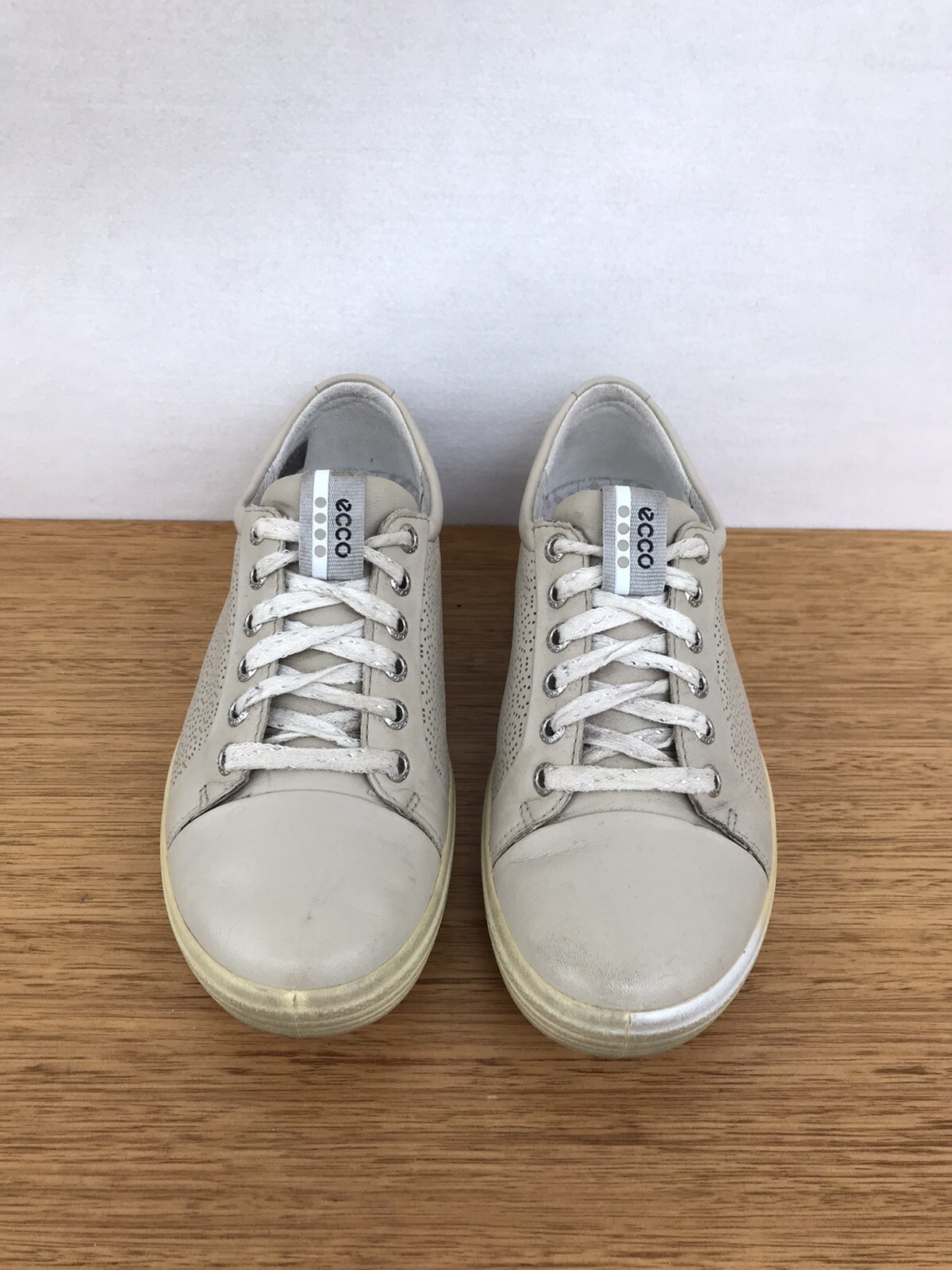 ☘️ Womens Ecco Golf Hybrid 2 Hydromax Leather Sneakers Walking Shoes Size 37 6