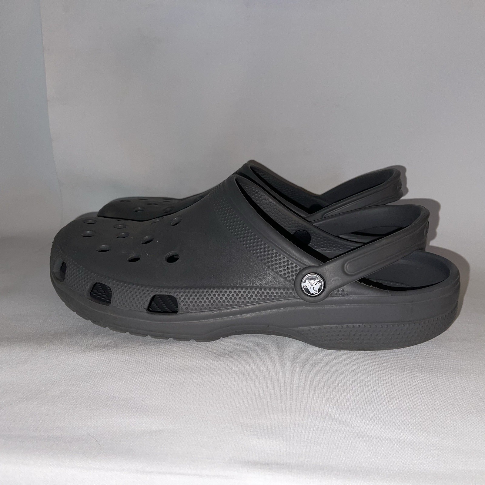 Crocs Unisex Classic Clog Slate Grey Men’s Size 13