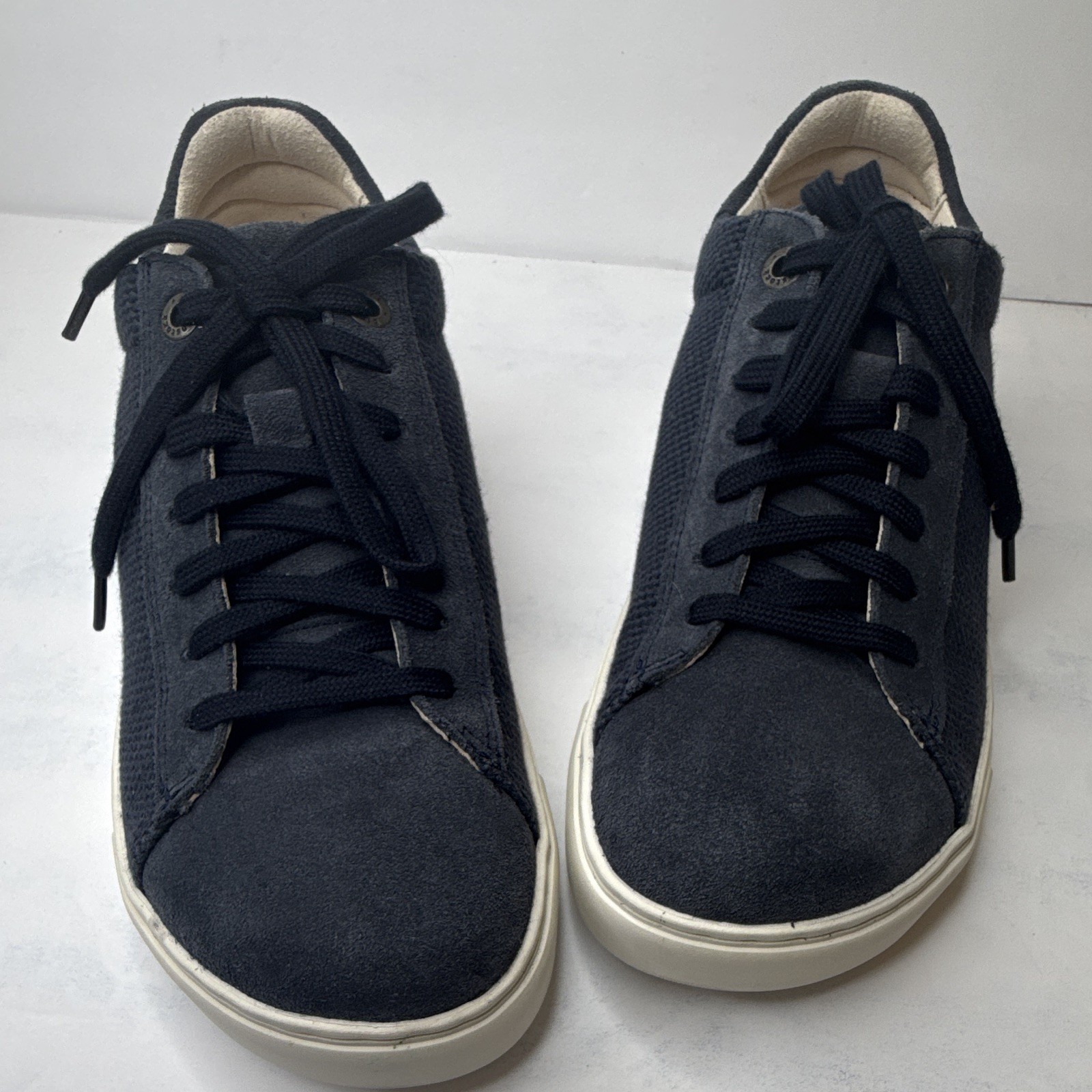 BIRKENSTOCK Bend Low Textile Blue Suede Sneakers EU 37 US Women’s 6 Narrow