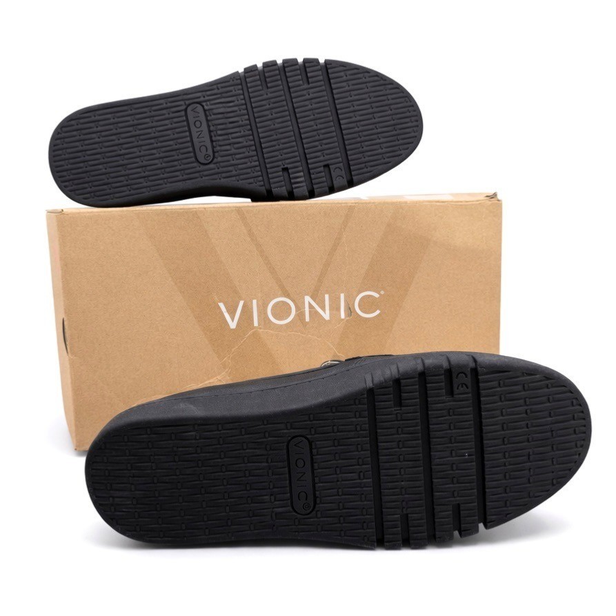 Vionic Chantel Vio Motion Supportive Leather Loafers Women’s 6 EU 36 Orthotic