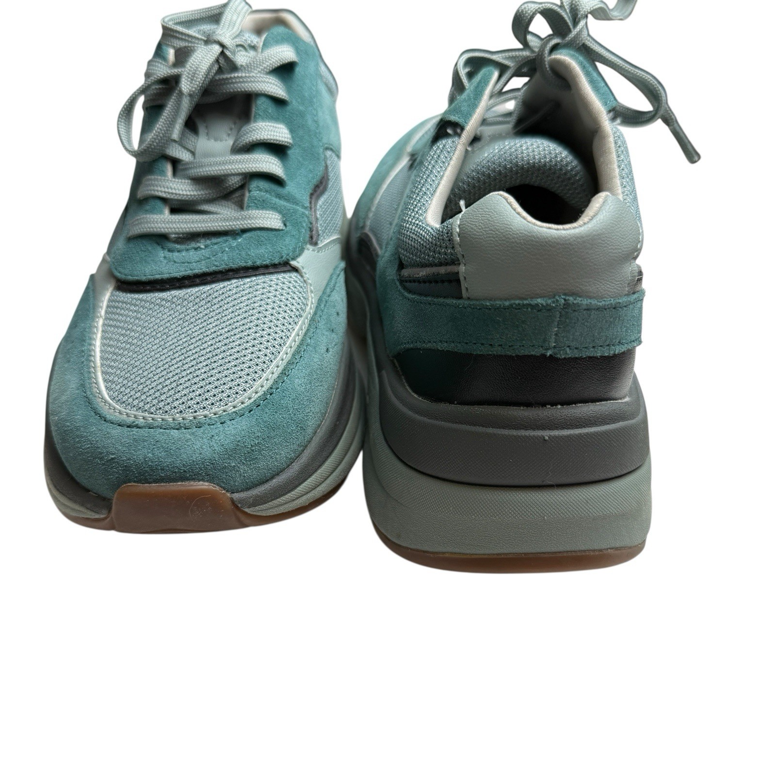 Rockport Shoes Womens Sz 6.5 Teal Grey Black ProWalker truTECH 100125 C19965 K22