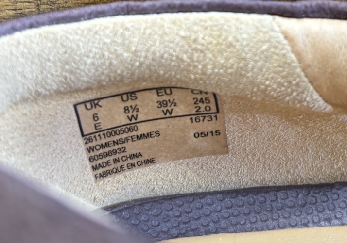 Clarks Artisan Unstructured Mary Jane Brown Leather Comfort Shoes Women’s 8.5W