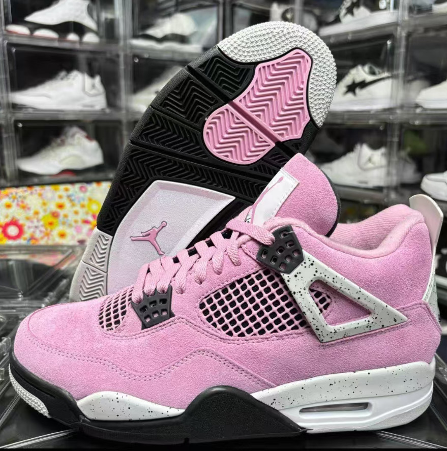 Jordan 4 “Orchid” Mid Top Retro Women’s and Men’s Basketball Shoes US 5-12