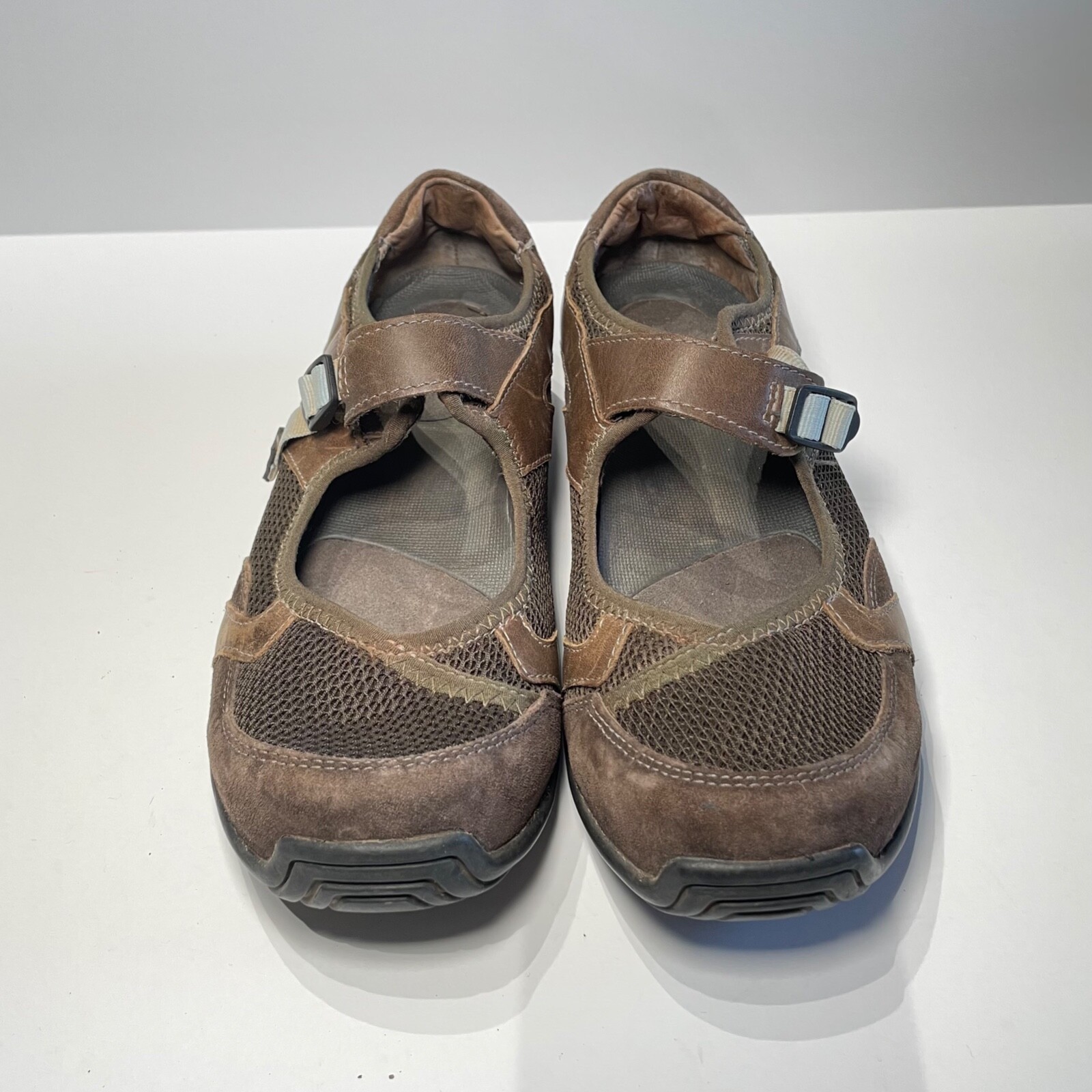 Ahnu Women’s Casual Mary Jane Shoes Brown Size 8