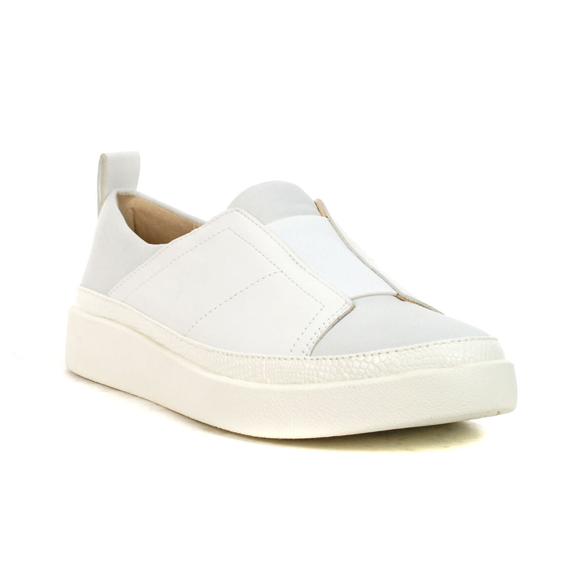 Vionic Women’s Zinah White Slip-Ons H7721L1100