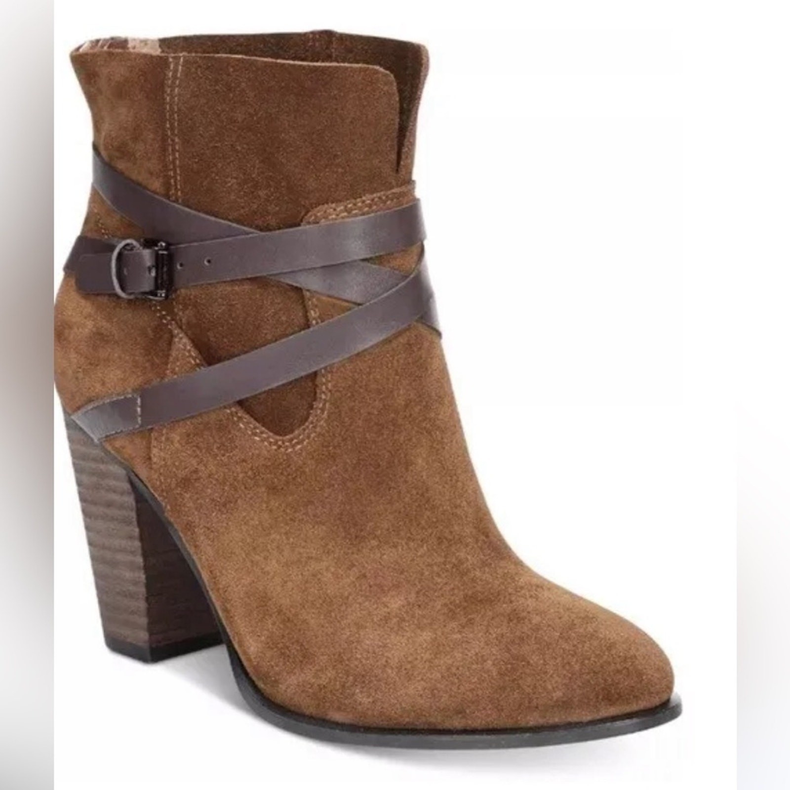 NWOT – Carlos by Carlos Santana – Chestnut Brown Miles Bootie – Sz 8.5