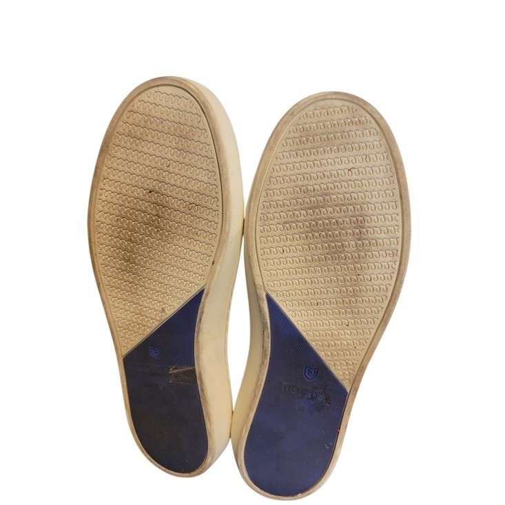 Rothy’s Terry Cloth Juniper Slip On Saphire Blue Sneakers Size 10
