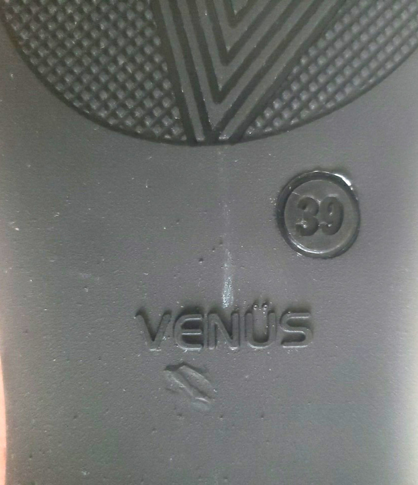 VENUS SAGE Wome’s Strap White Leather Shoes Size-9/39