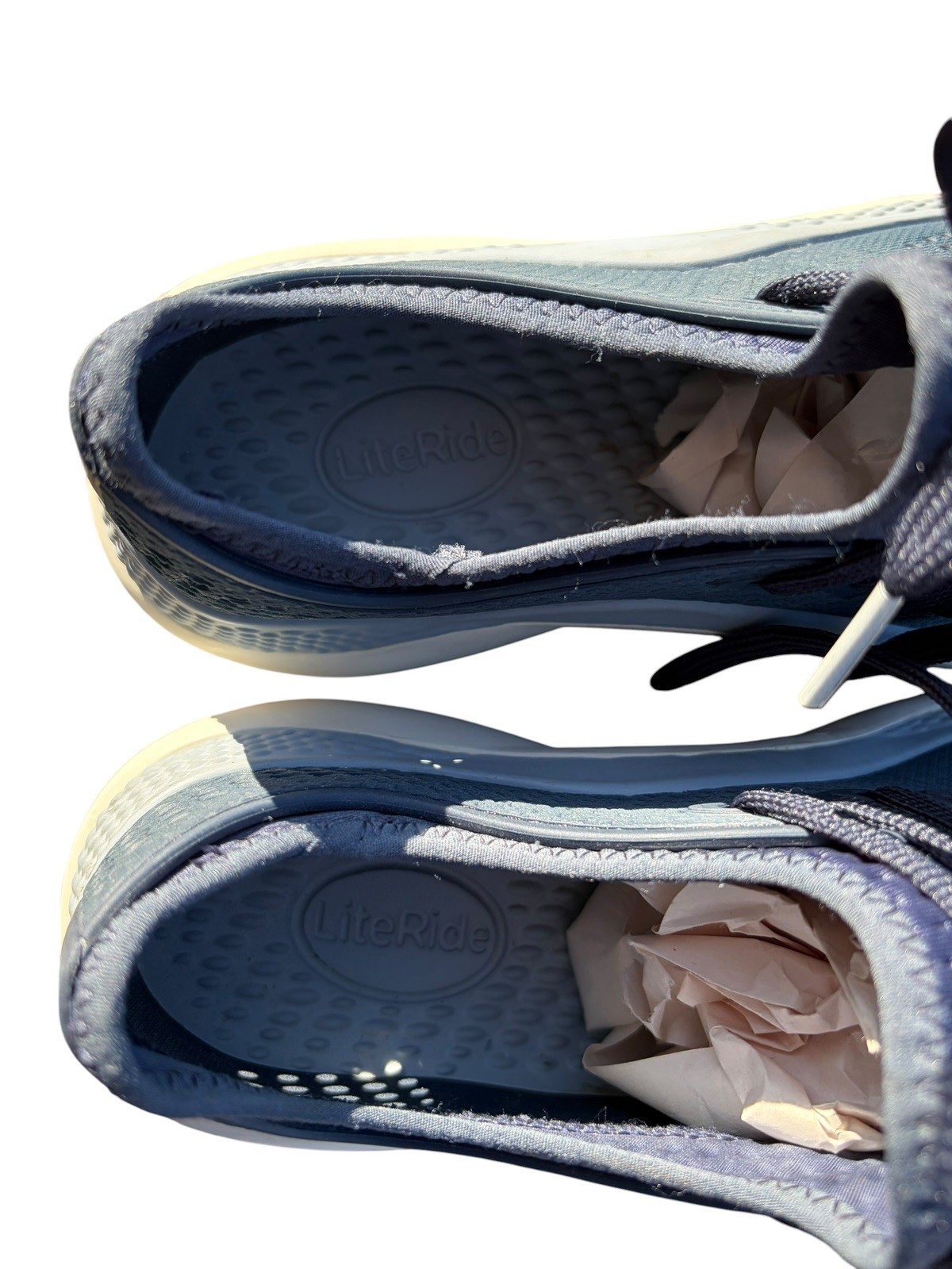 Crocs LiteRide 360 Pacer Shoes – Navy/White – Model 206705-4TA – Women’s 7