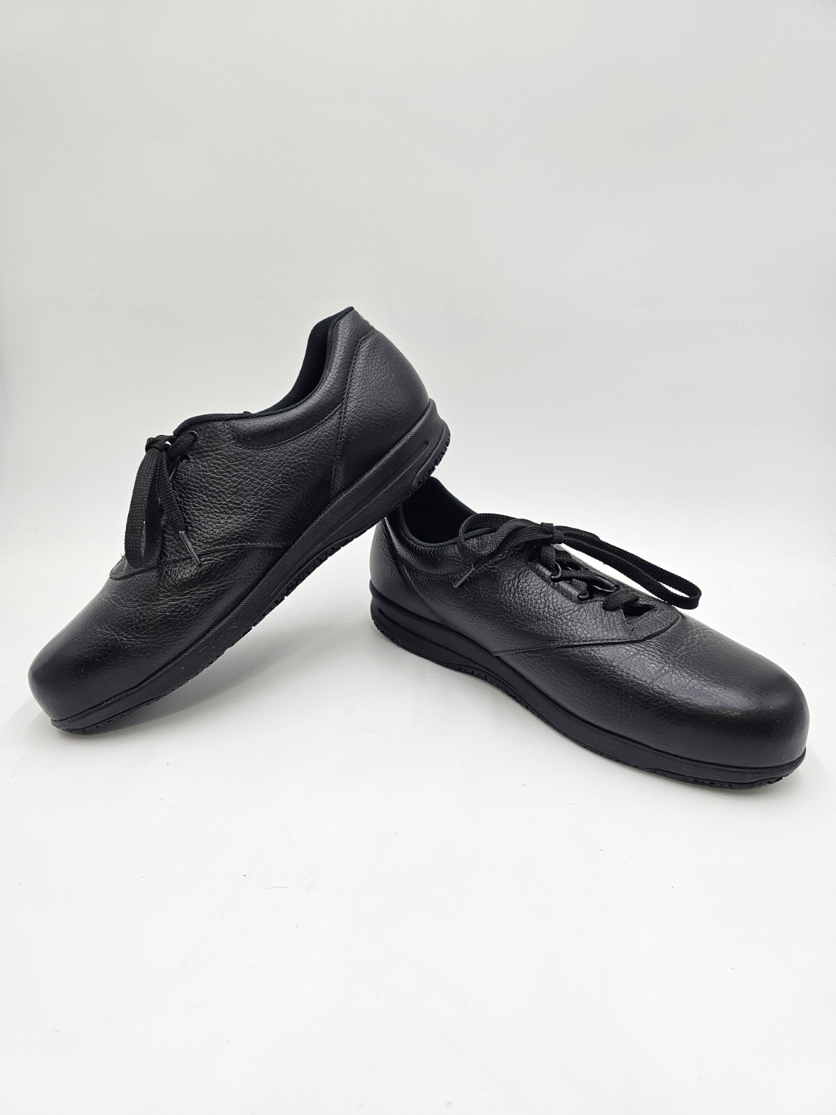 SAS Liberty Tripad Black Pebbled Leather Slip Resistant Shoes – Womens Size 11 W