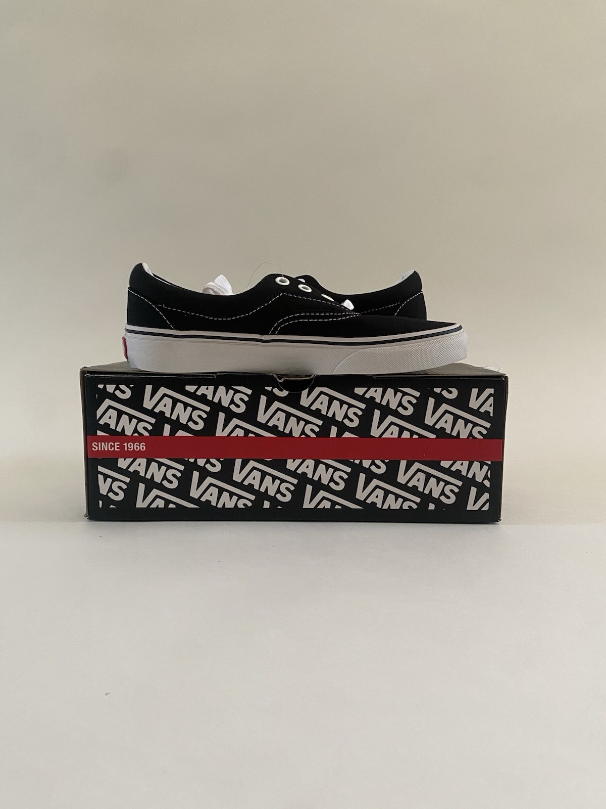 Vans Black & White Classic Low-Top Sneakers