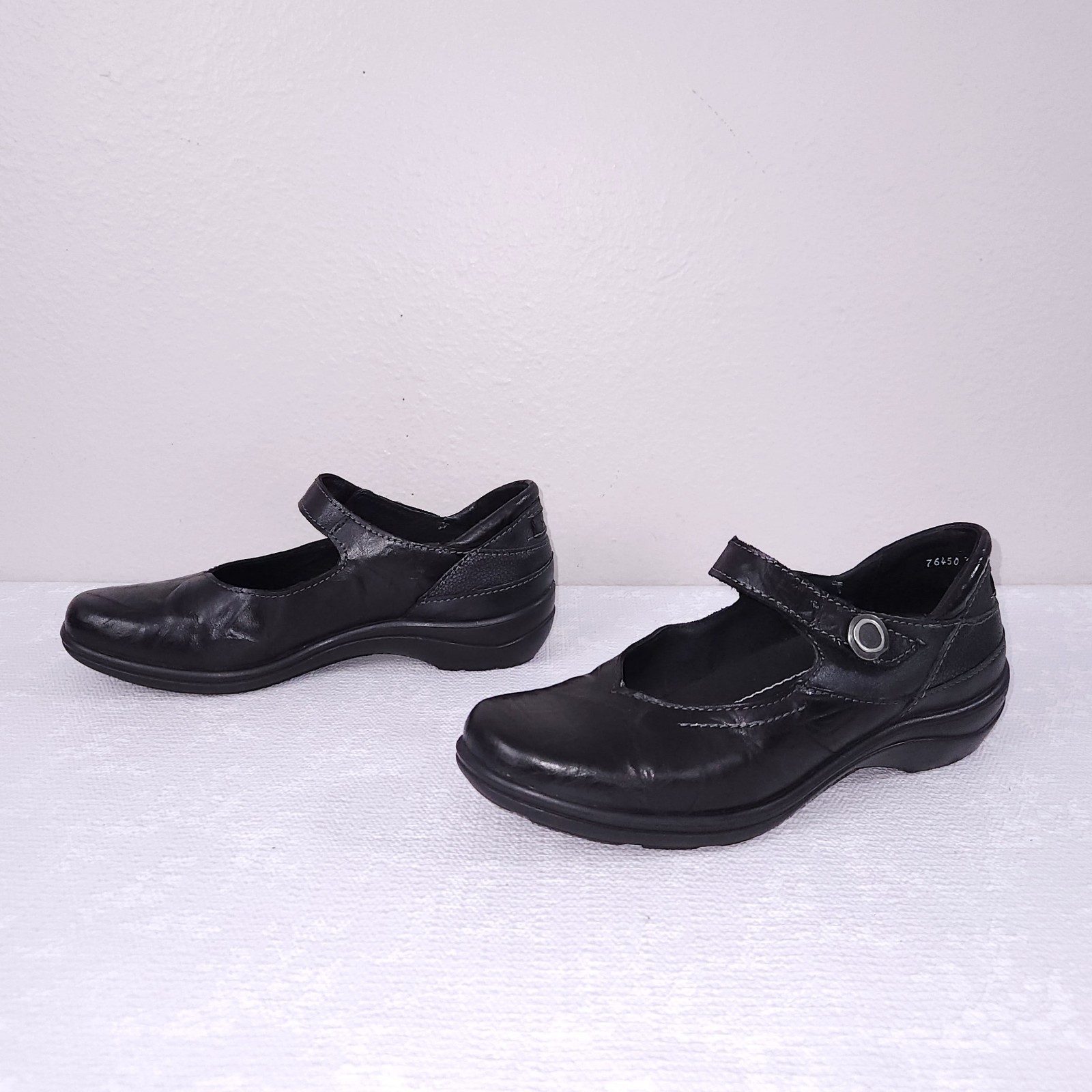 ROMIKA Mary Jane Women’s EU 39 US 8-8.5 Black Leather Cassie 50 Comfort Shoes