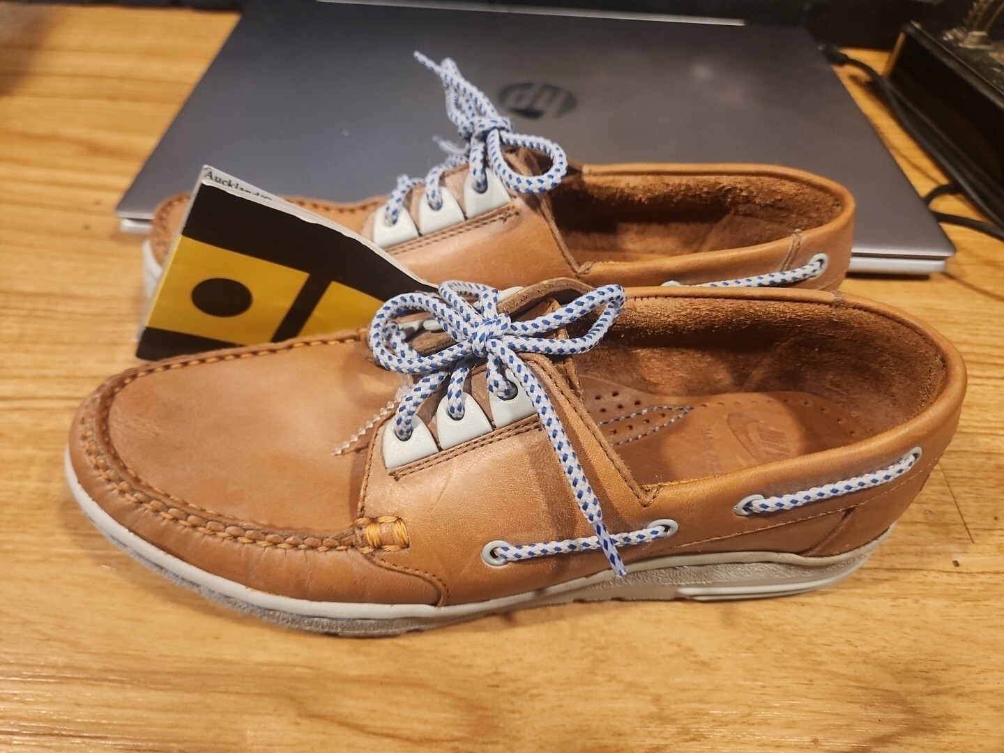 Vintage Authentic Nike Aukland/Compass Rose Women’s Boat Shoes New With Orig Tag