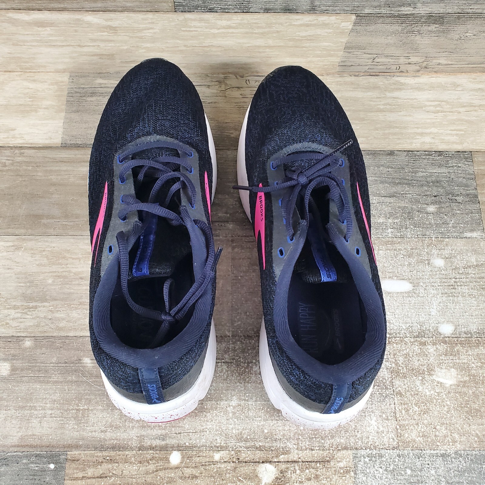 Brooks Signal 3 Womens Shoes Sz 11 B Running Athletic Dark Blue Pink Sneakers