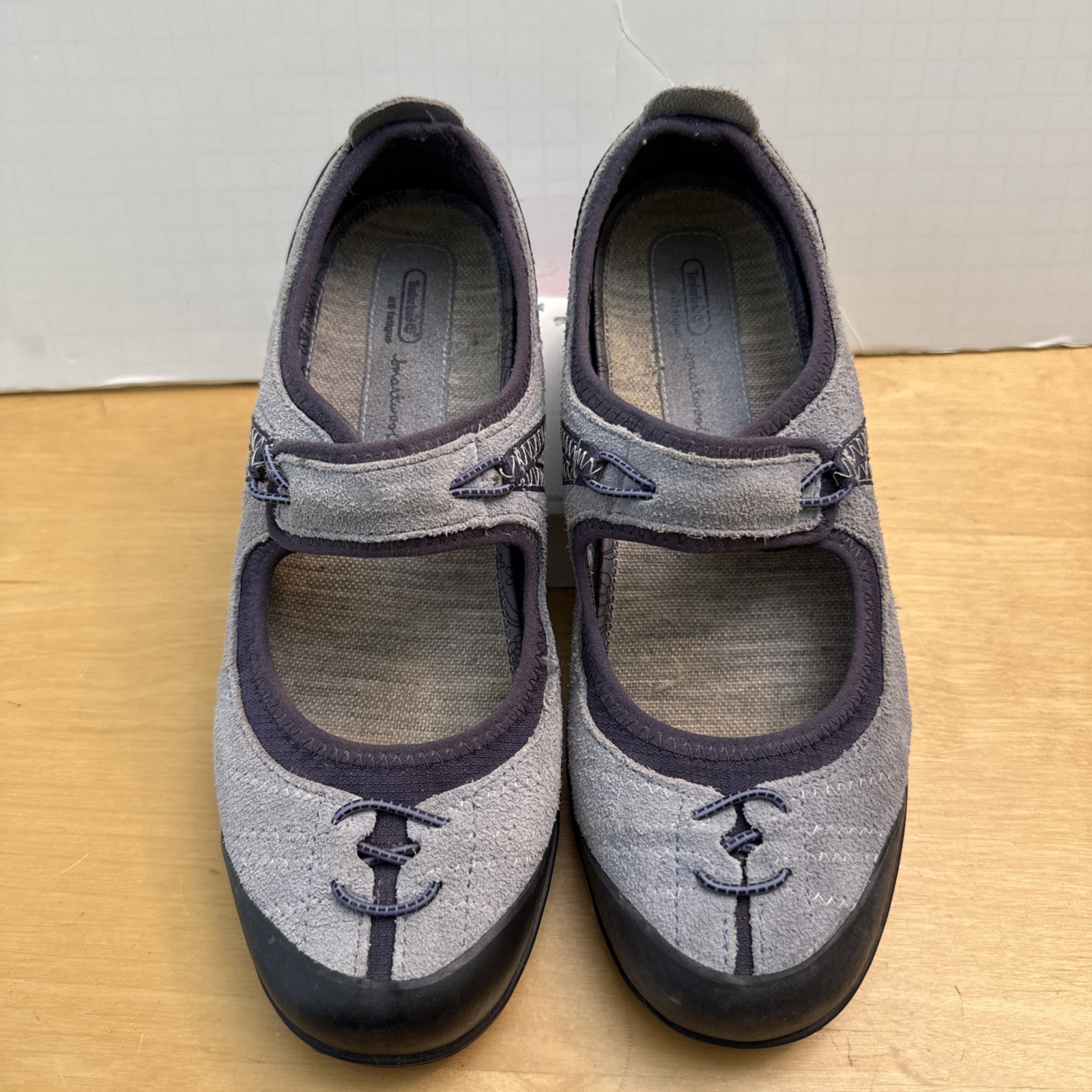 Timberland x Smartwool Anti Fatigue Mary Jane Shoes Women 7 28615M Blue Black