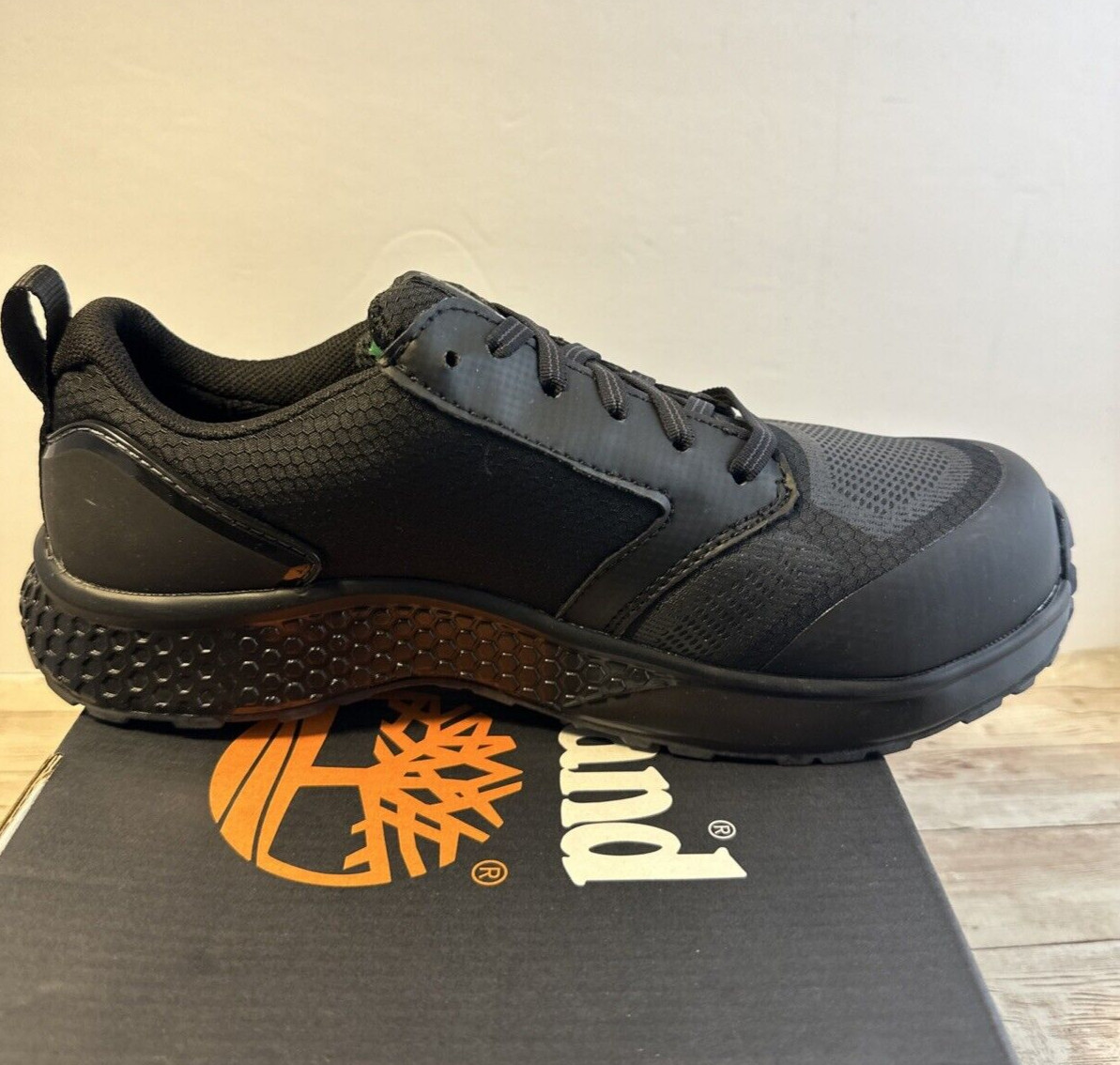 Women’s Timberland PRO Reaxion Composite Safety Toe Black Size 8.5 NIB A21PY