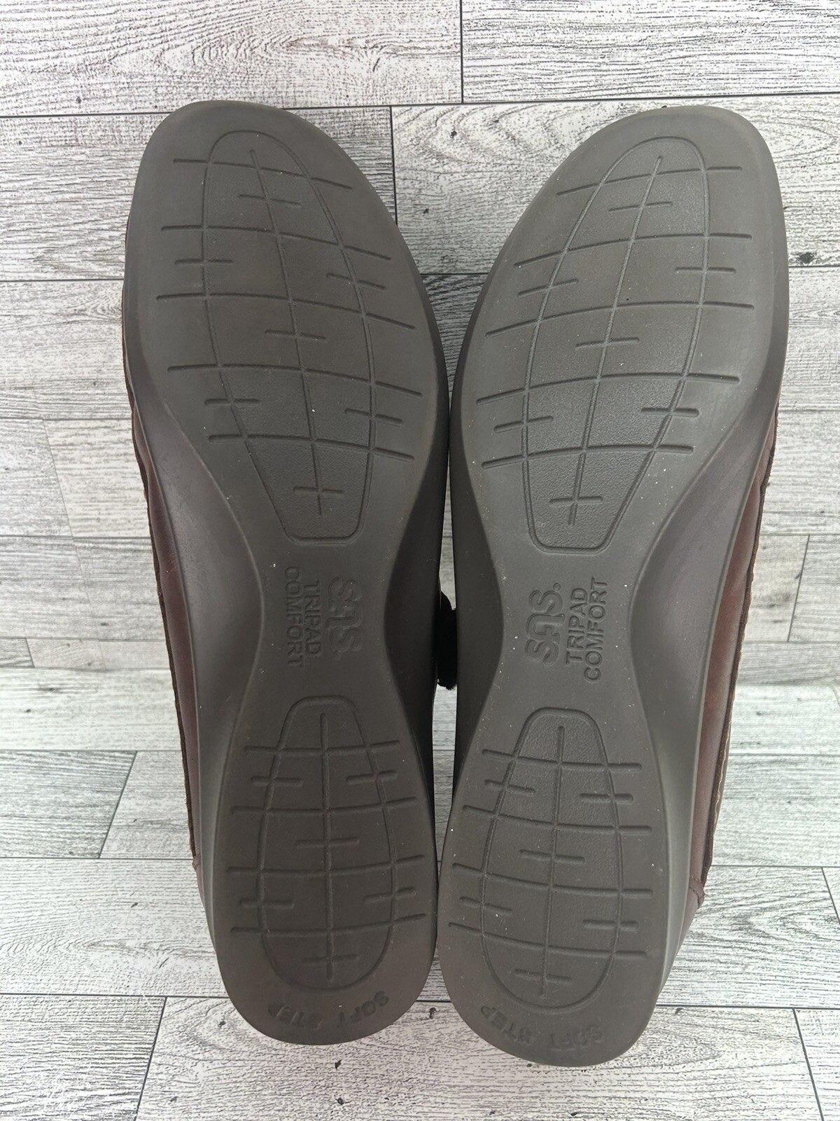 SAS Shoes Womens Size 10N Walnut Willow Mary Jane Tripad Comfort Slip On USA